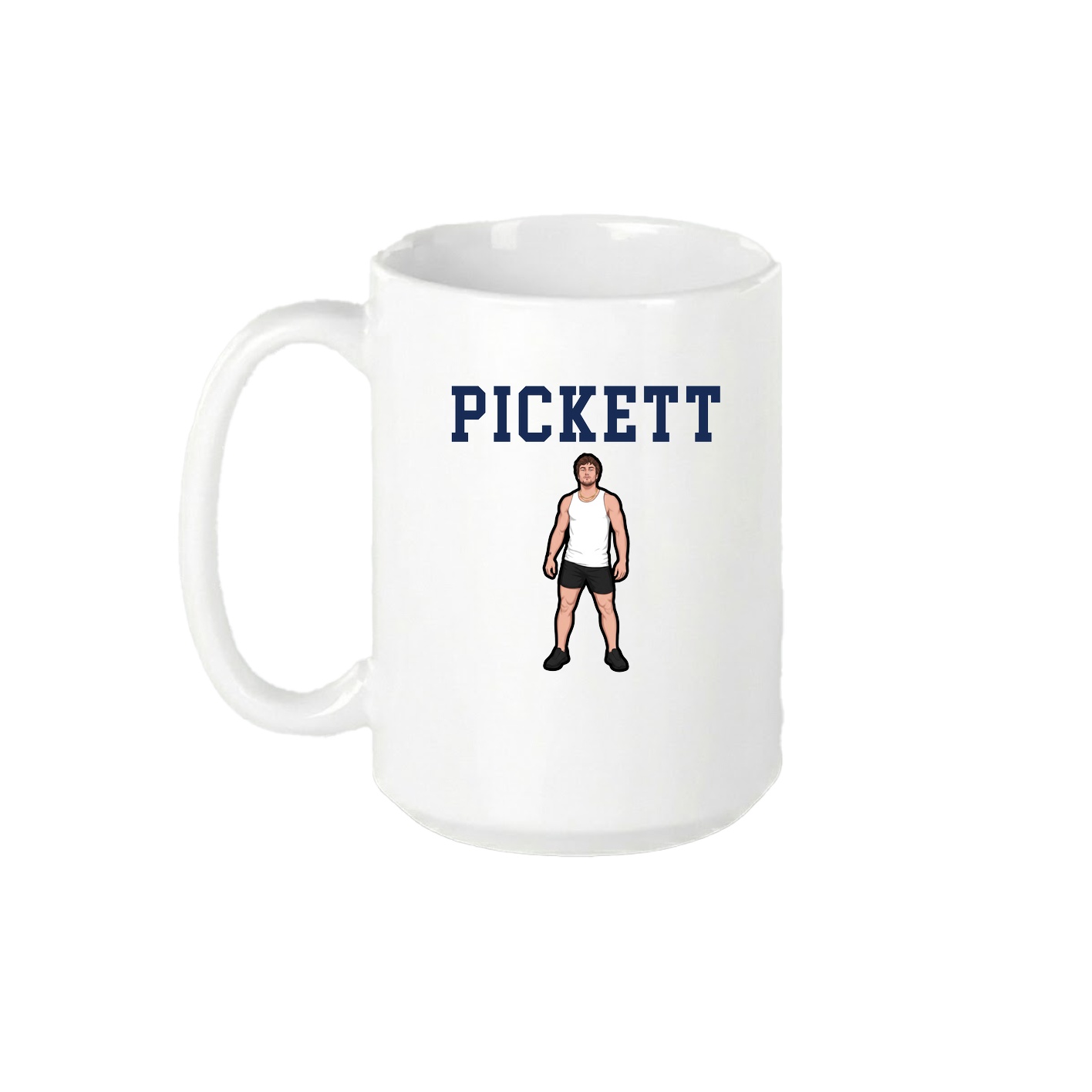 15oz Coffee Mug — Shirsey in White