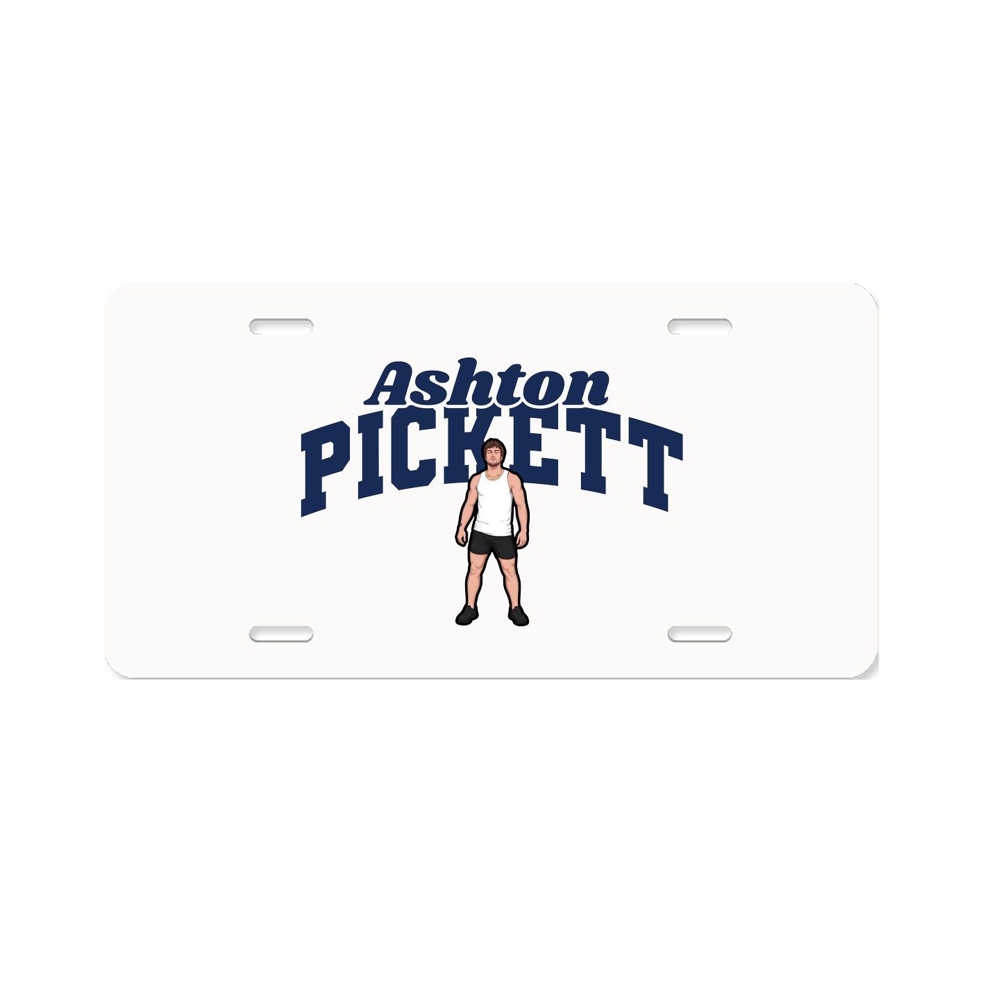 License Plate — Signature Arch in Classic