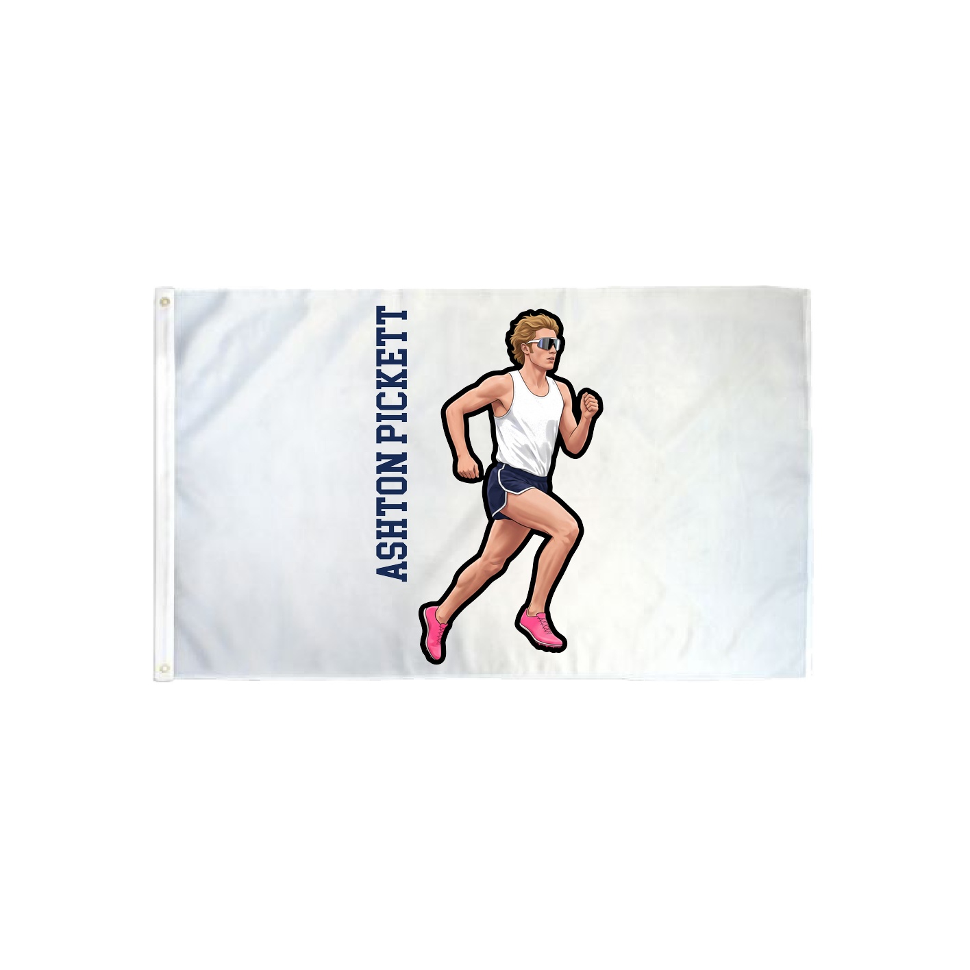 3x5 Flag — Name Vertical in Classic