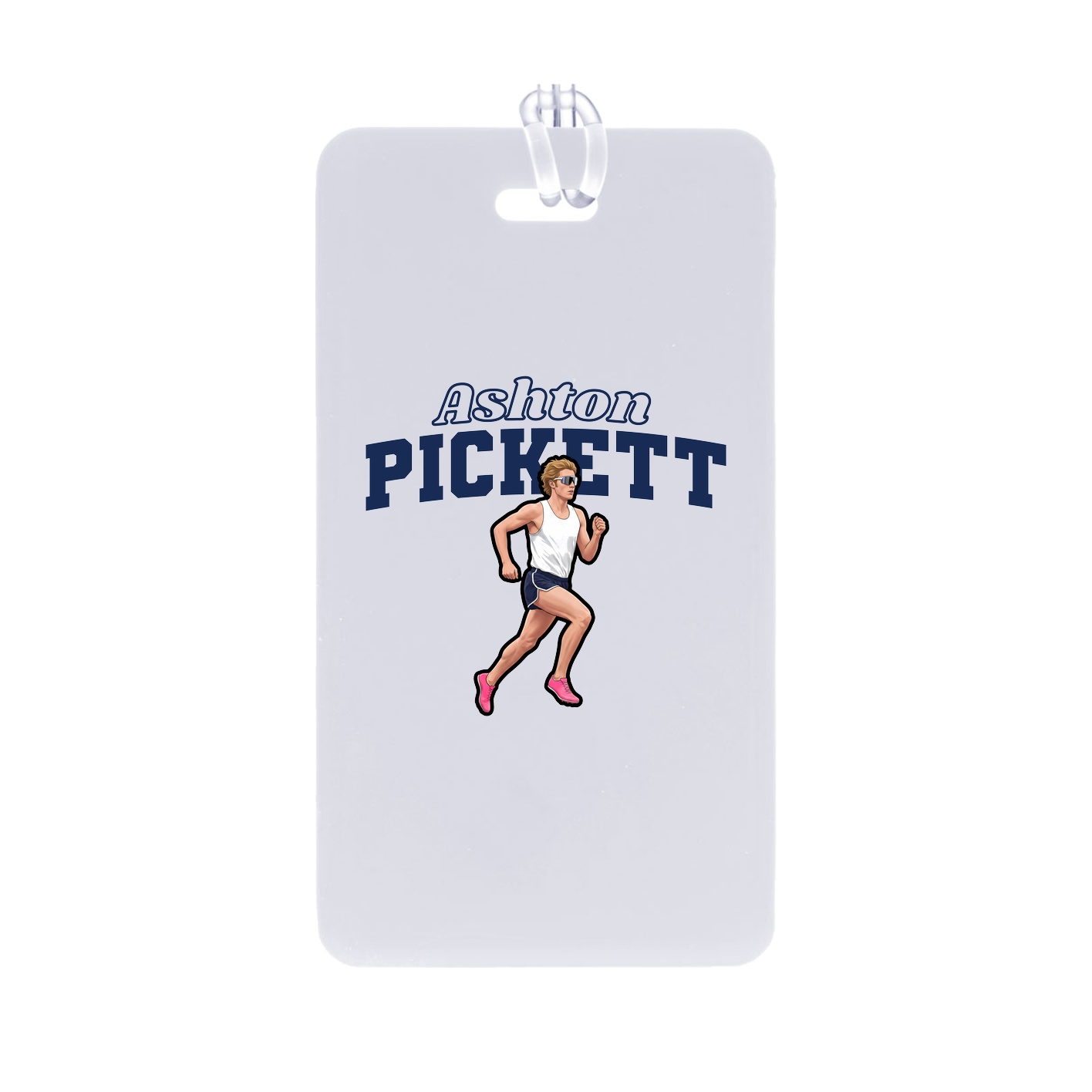 Bag Tag — Name Arch in Classic