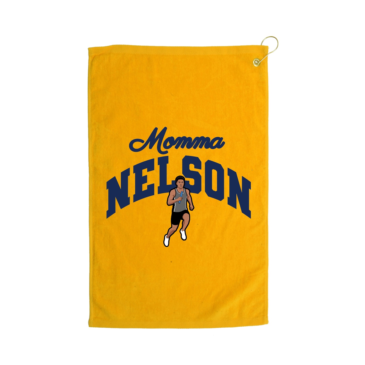 Golf Towel — Mothers Day Arch in Gold