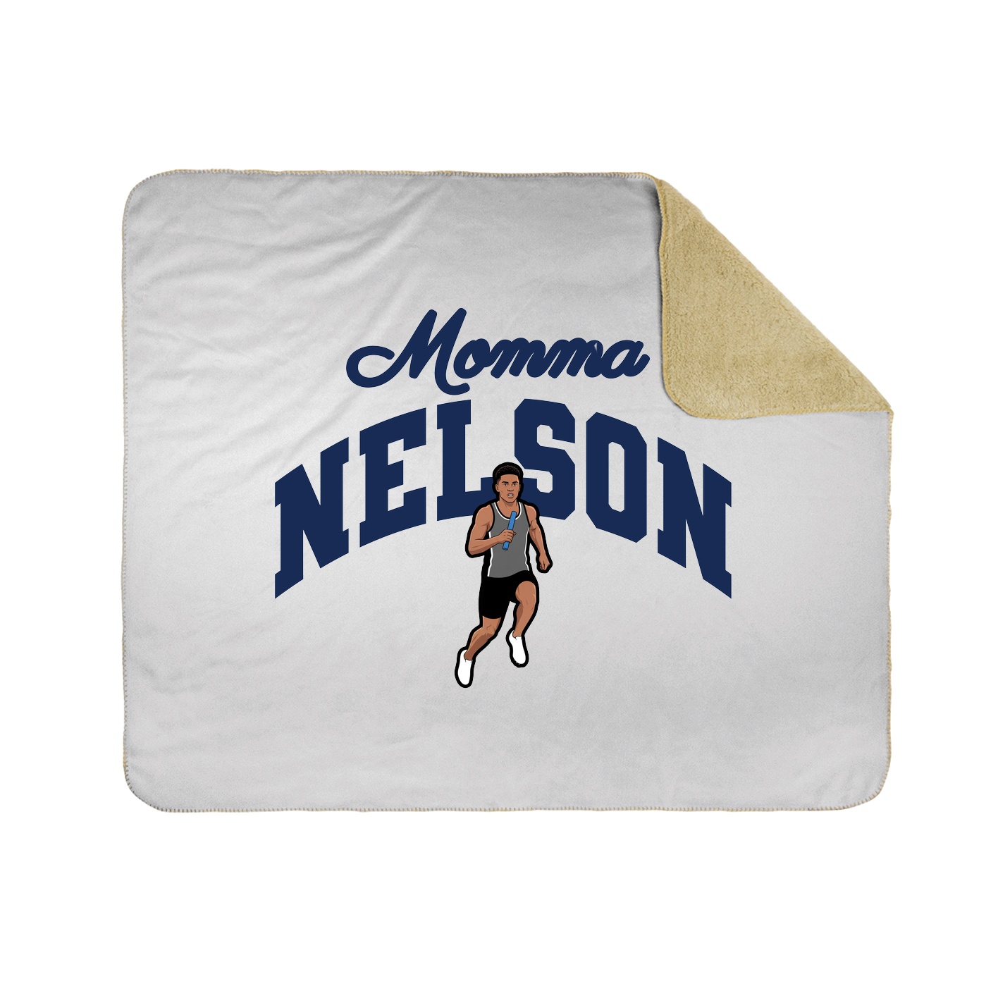 Throw Blanket — Mothers Day Arch in White