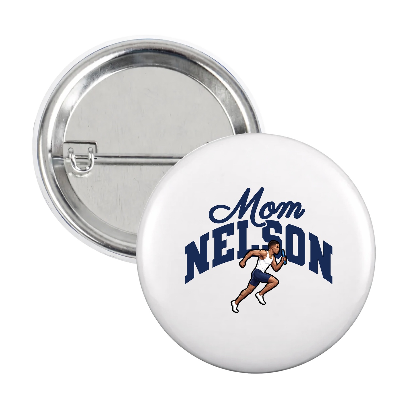 Game Day Button — Mothers Day Arch in White