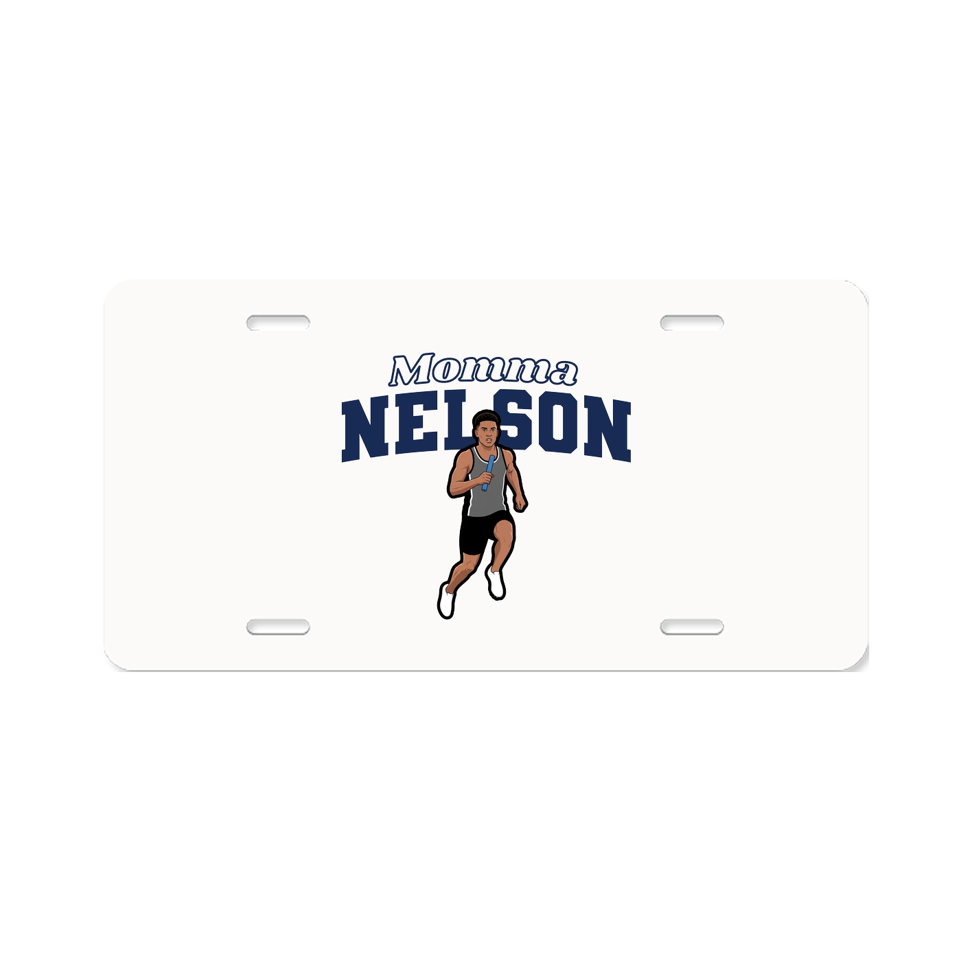 License Plate — Mothers Day Block in Classic