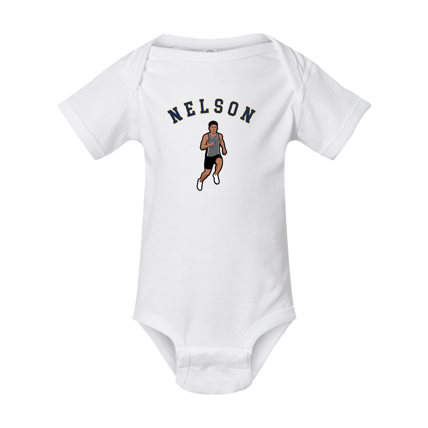 Baby Onesie — Shirsey Arch in White