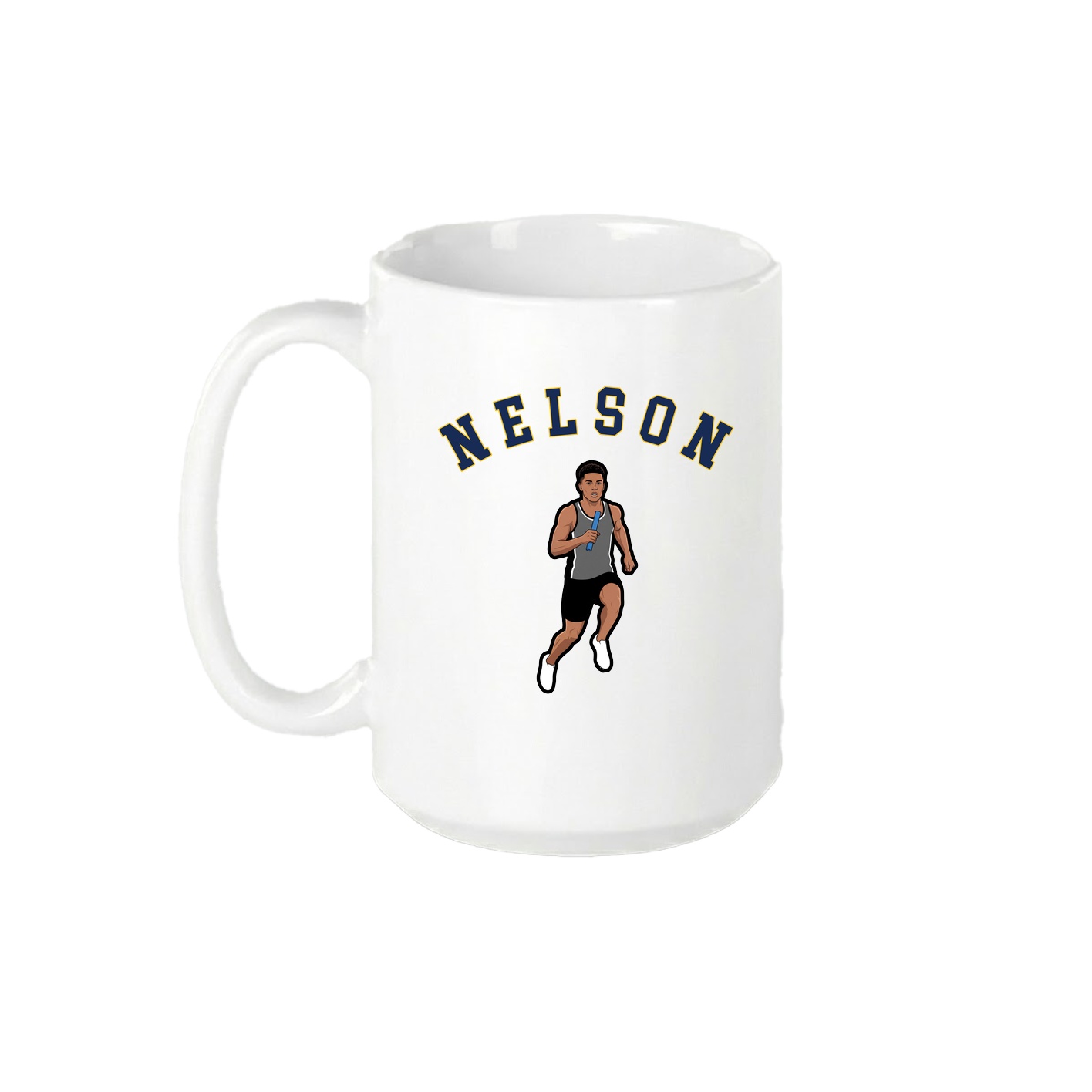 15oz Coffee Mug — Shirsey Arch in White