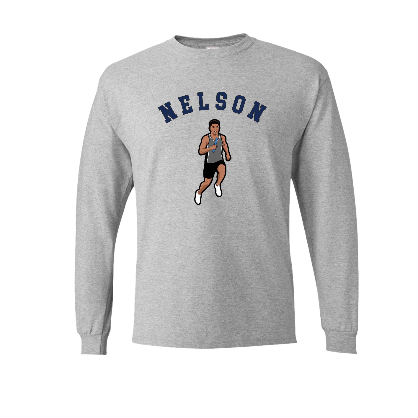 Long Sleeve Tee — Shirsey Arch in Grey