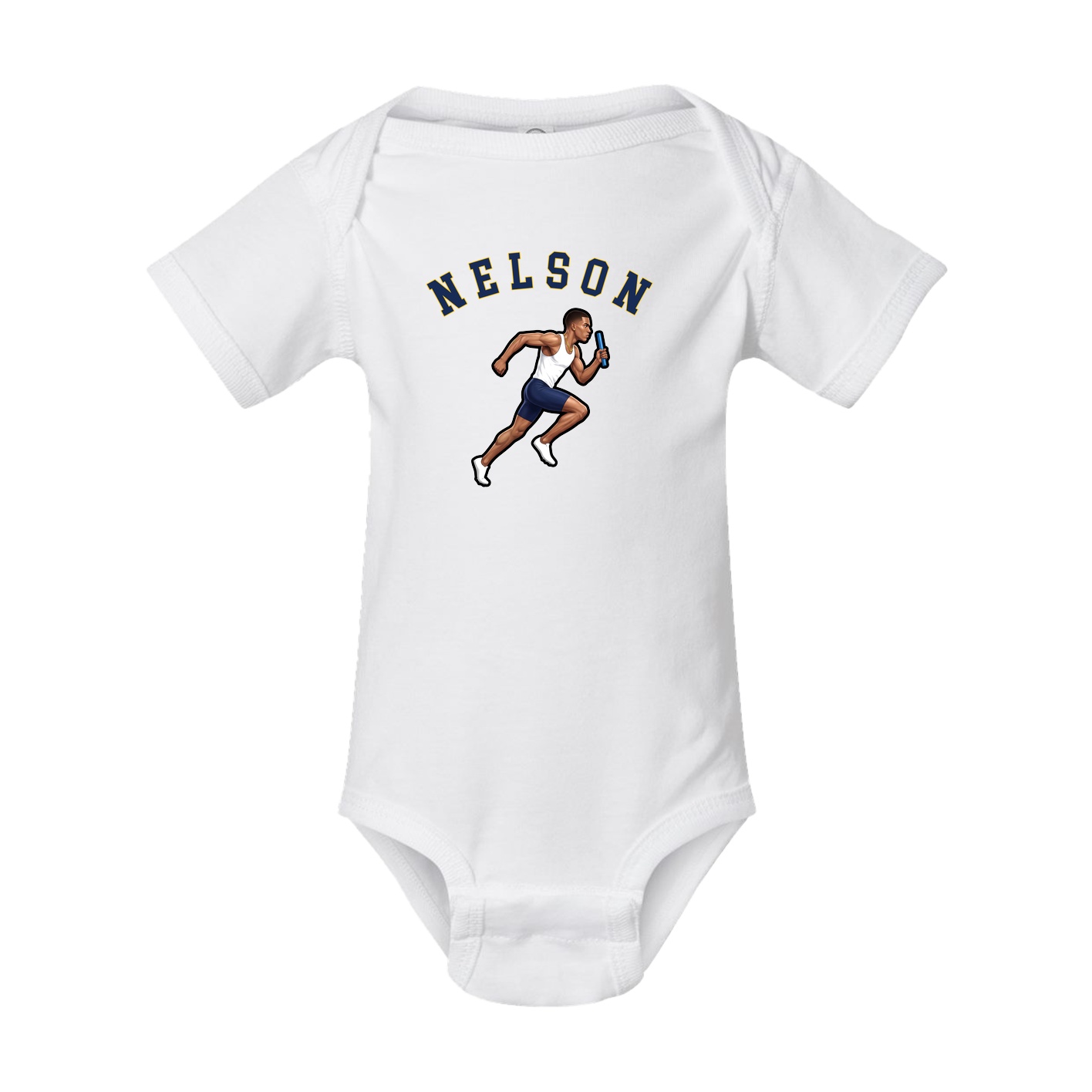 Baby Onesie — Shirsey Arch in White