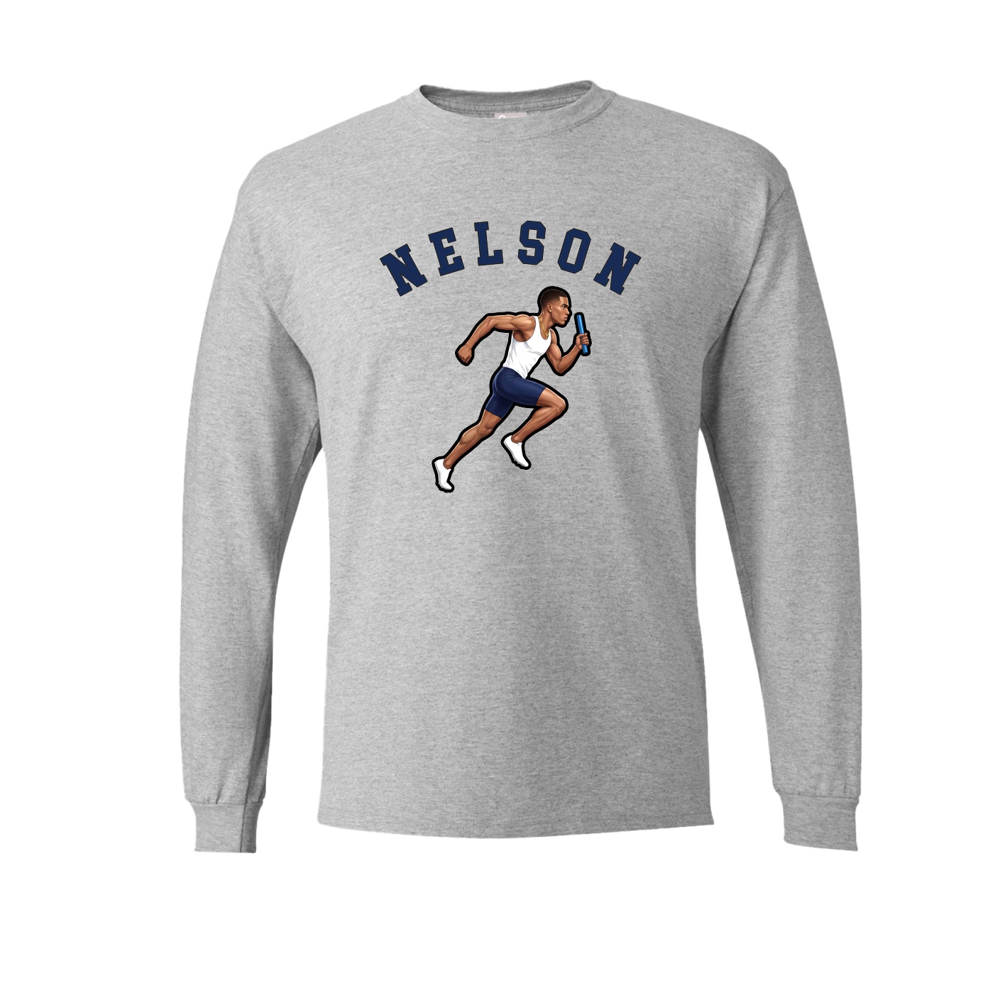 Long Sleeve Tee — Shirsey Arch in Grey