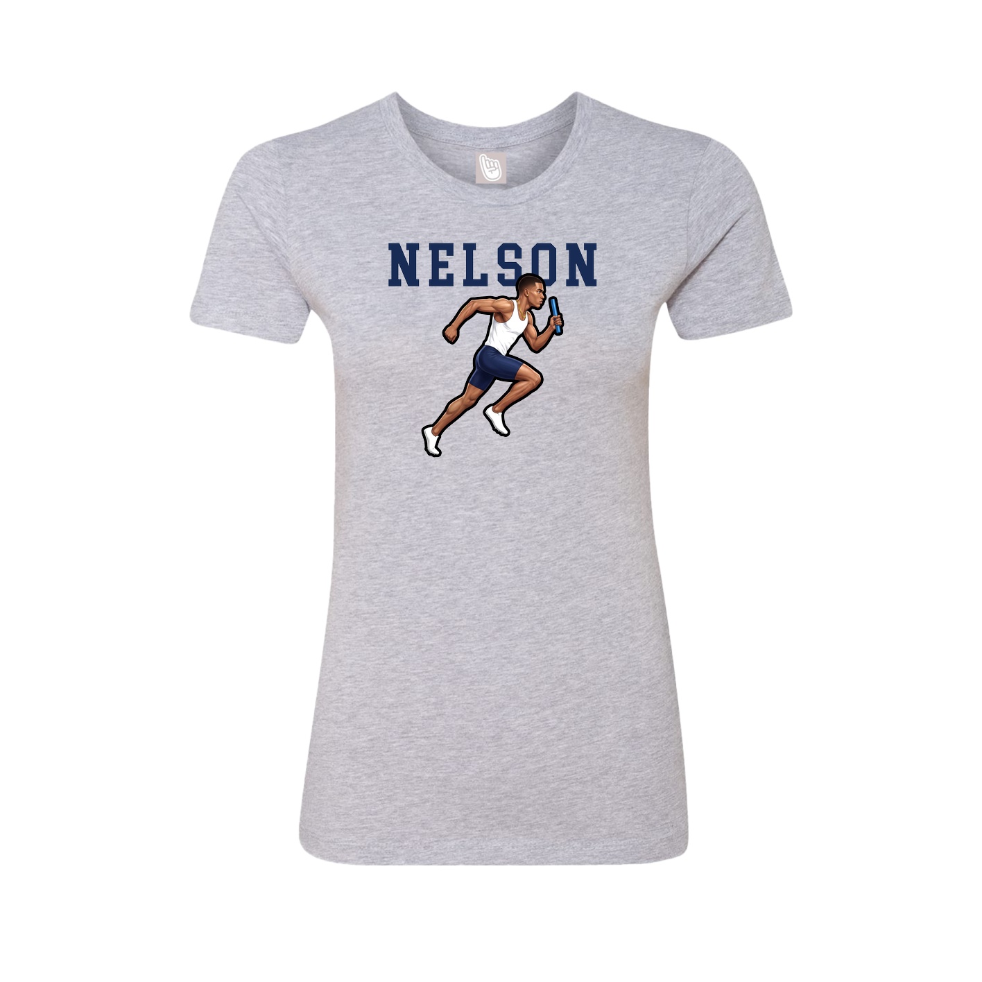 Fitted Women's Tee — Shirsey in Grey