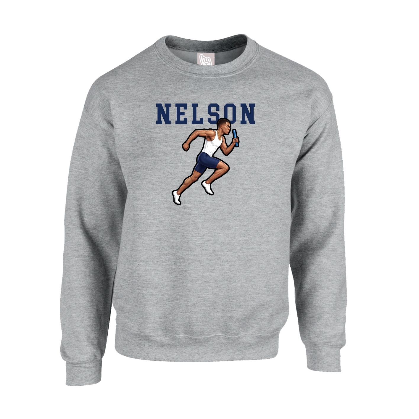 Fleece Crew — Shirsey in Grey