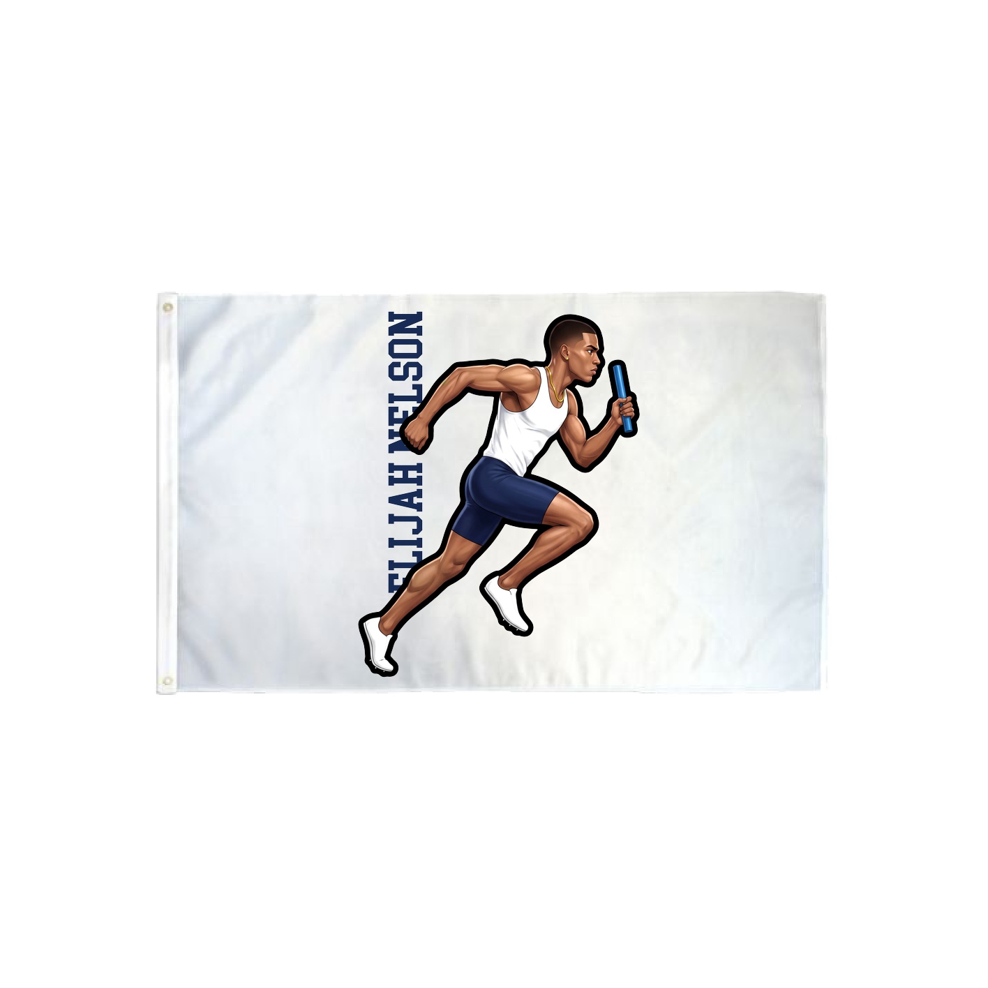 3x5 Flag — Name Vertical in Classic