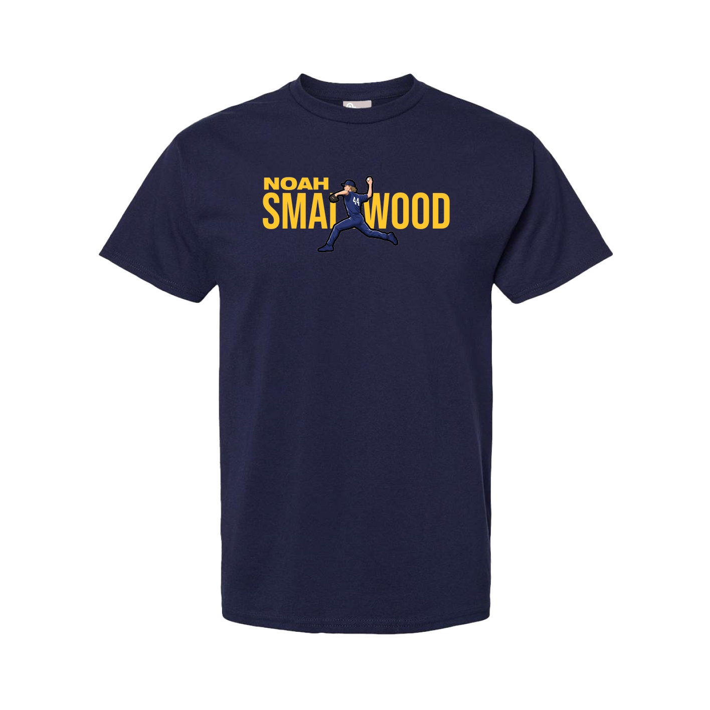 Youth Tee — Player Name in Navy