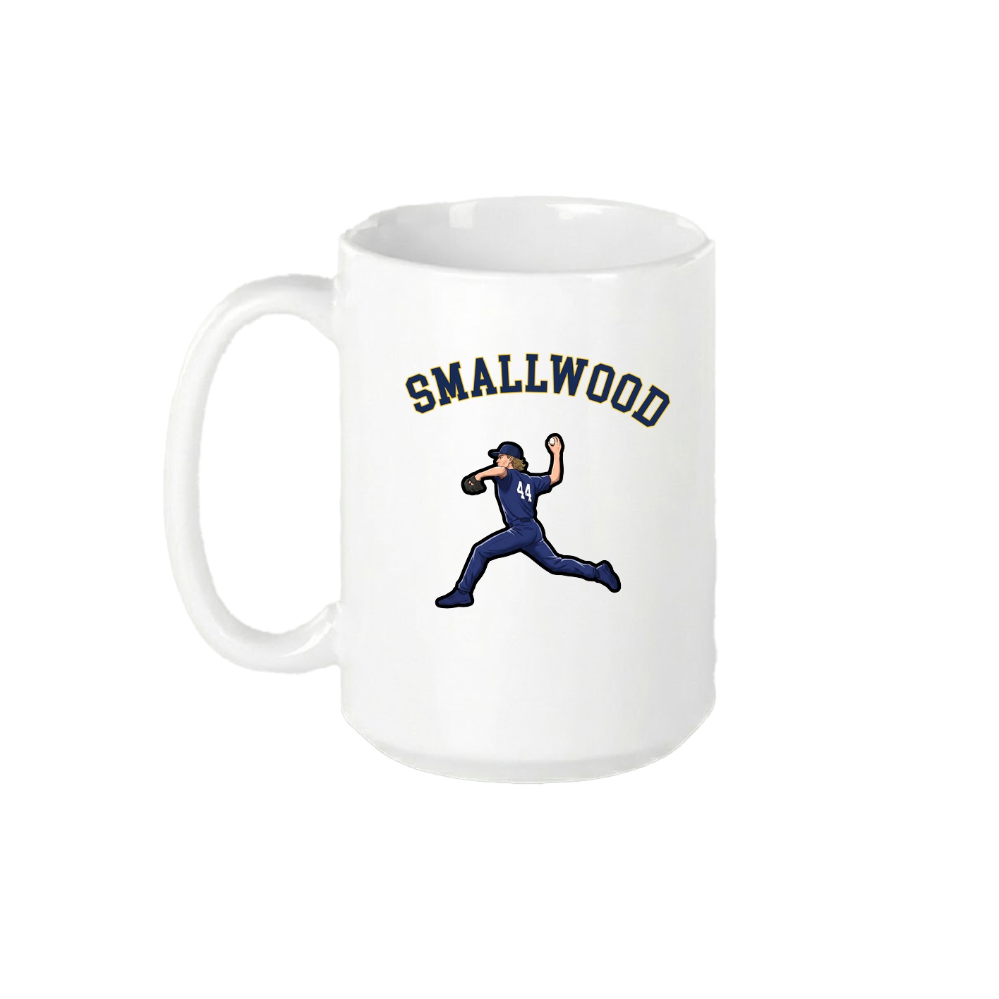 15oz Coffee Mug — Shirsey Arch in White
