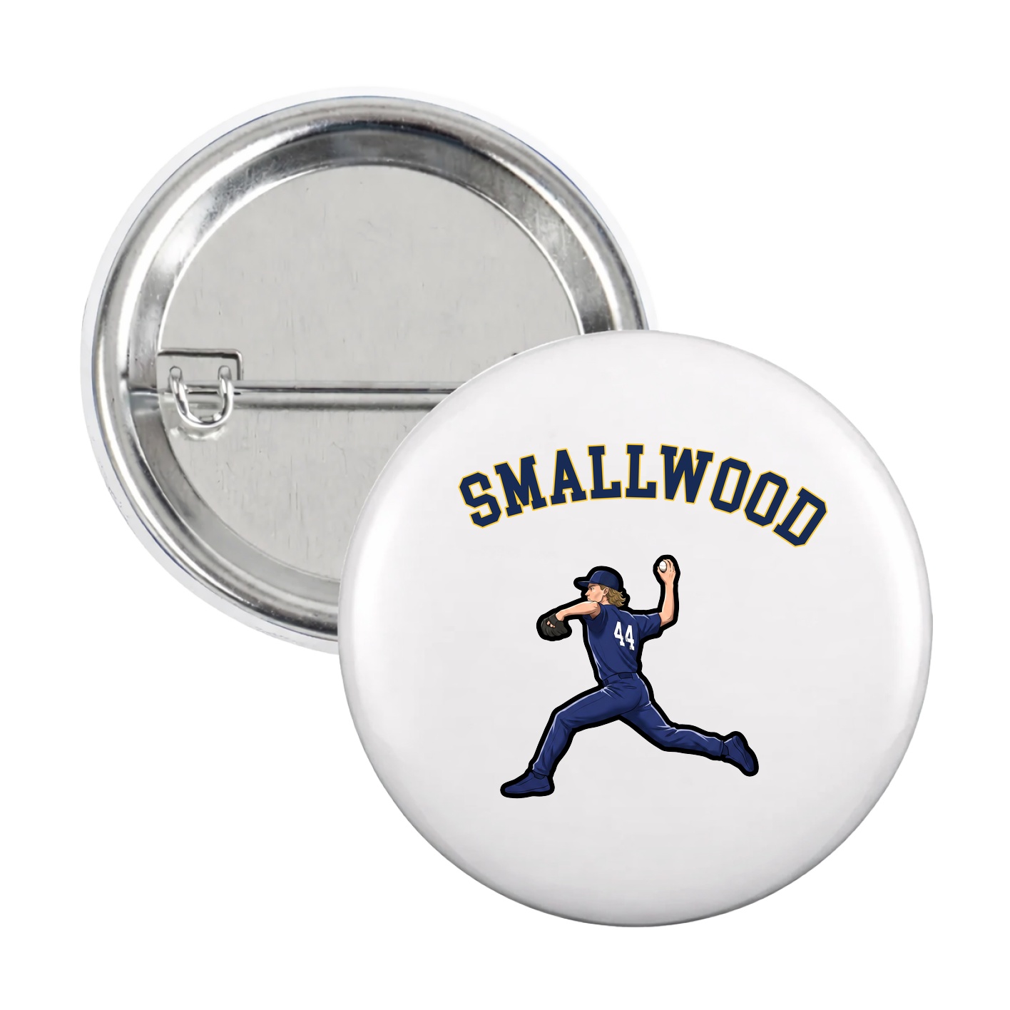 Game Day Button — Shirsey Arch in White