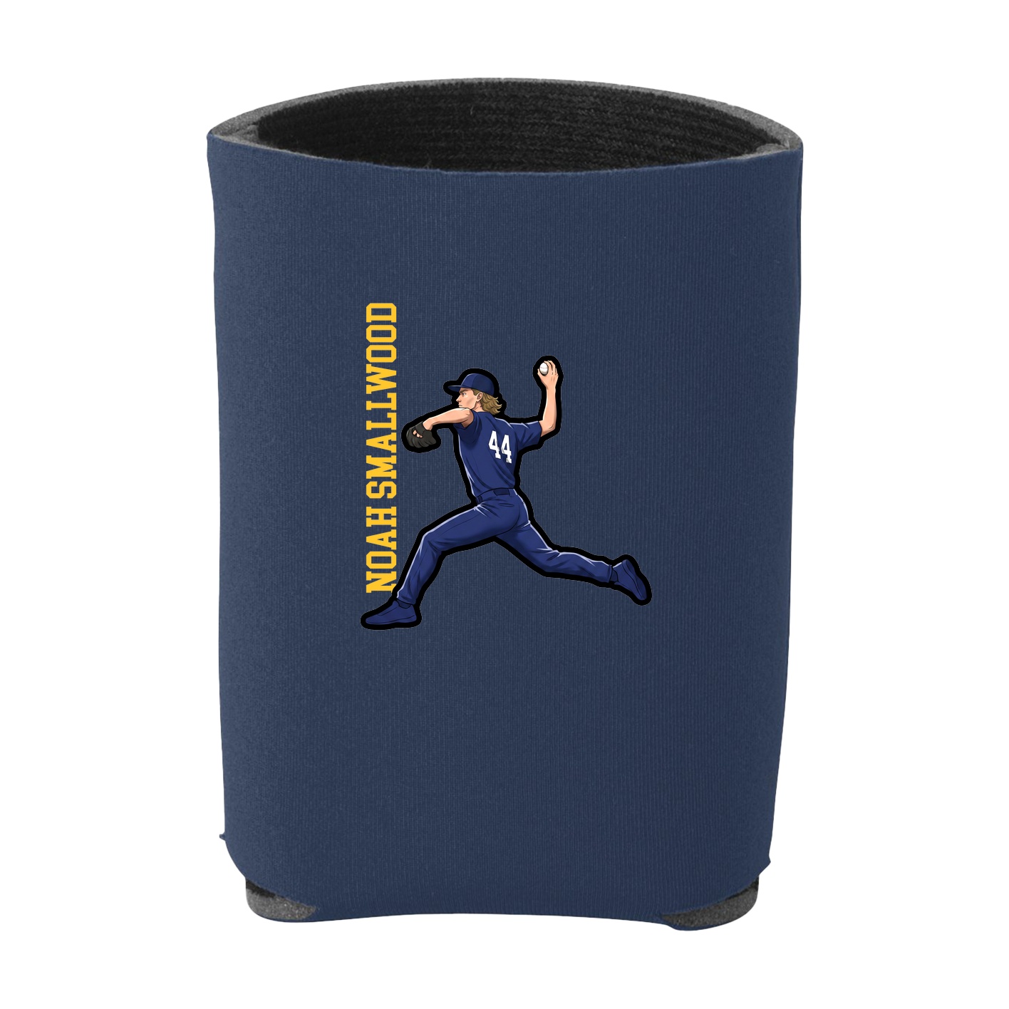 Can Holder — Name Vertical in Navy