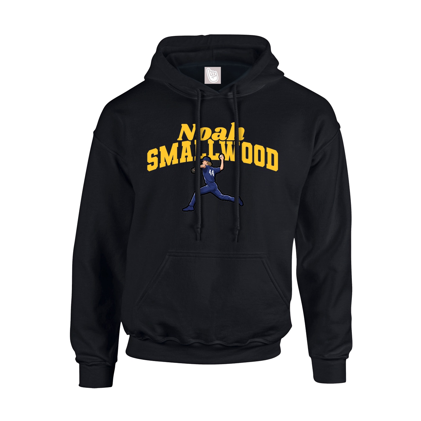 Hoodie — Signature Arch in Black