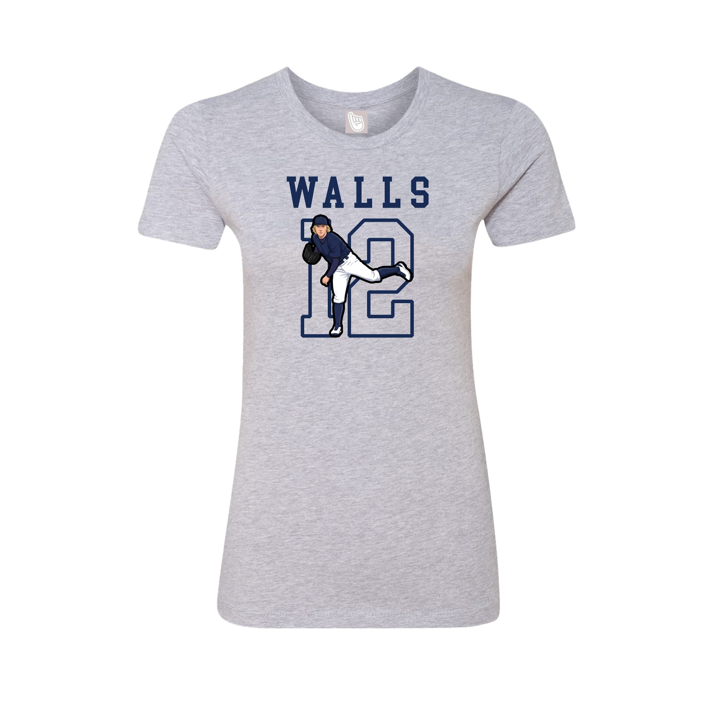 Fitted Women's Tee — Shirsey in Grey