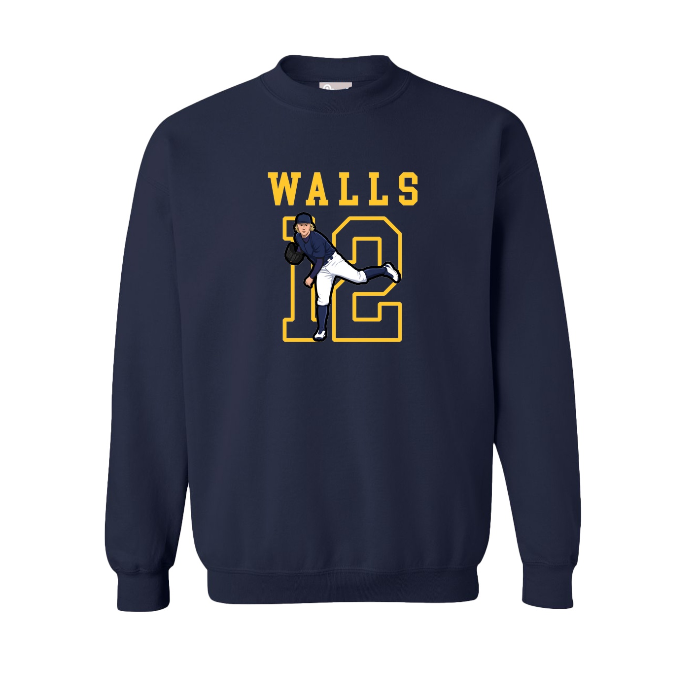 Fleece Crew — Shirsey in Navy