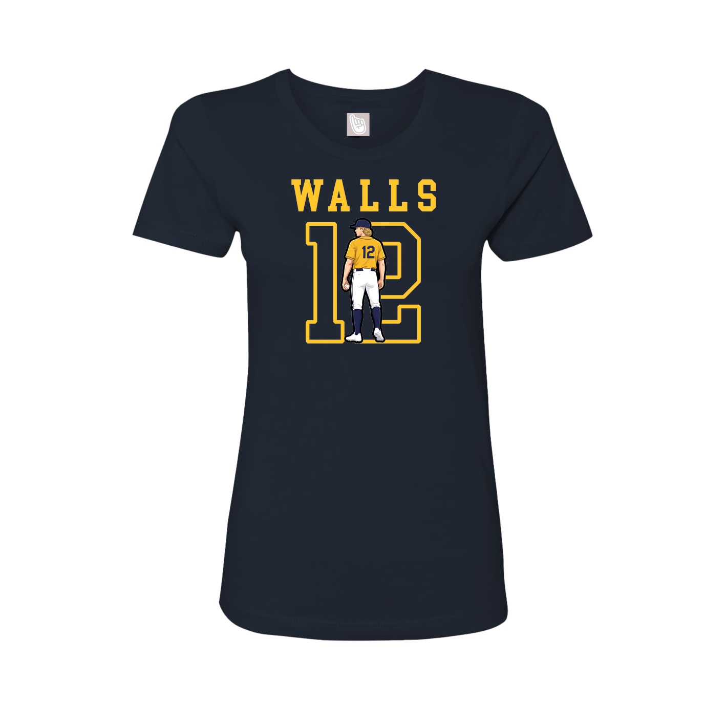 Fitted Women's Tee — Shirsey in Navy