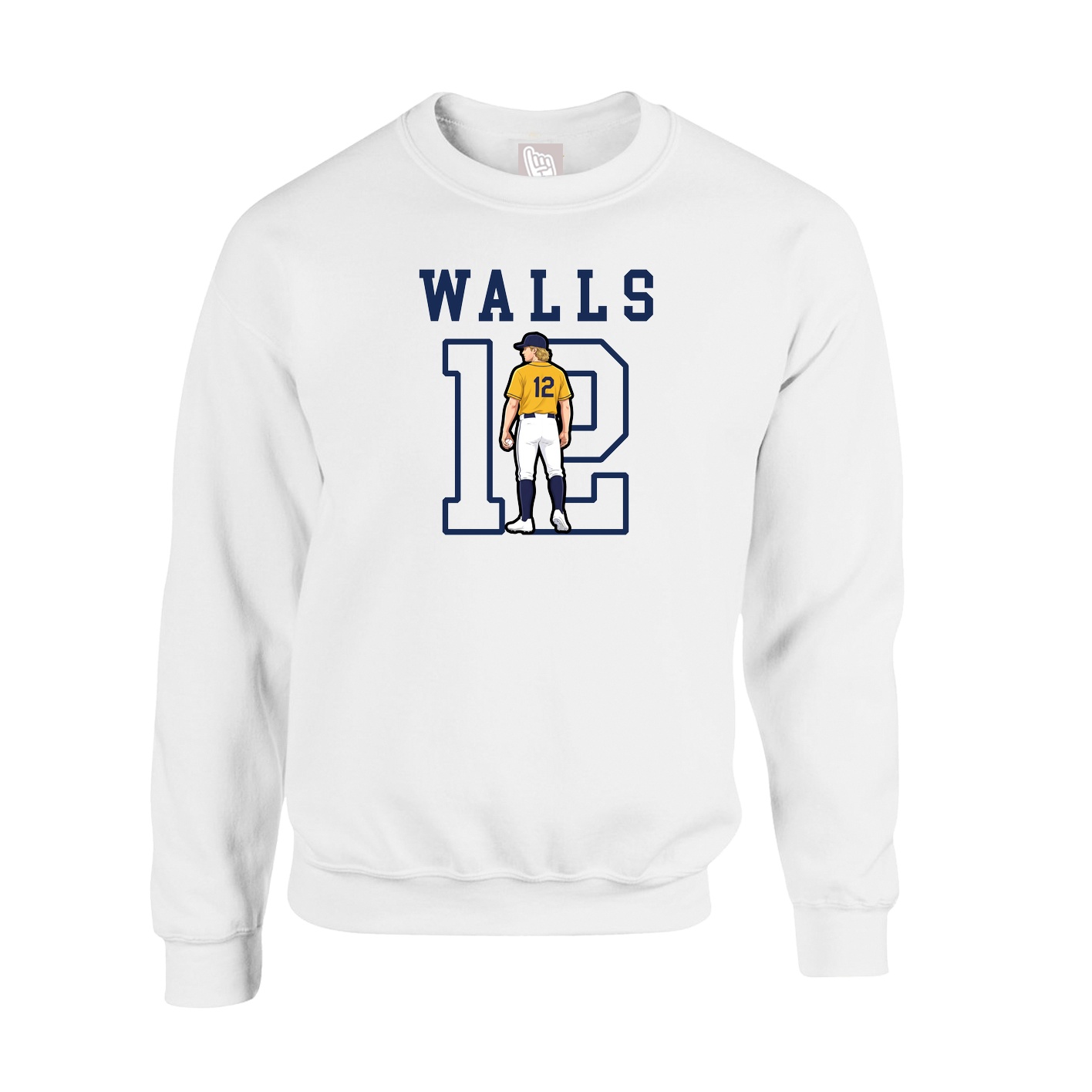 Fleece Crew — Shirsey in White