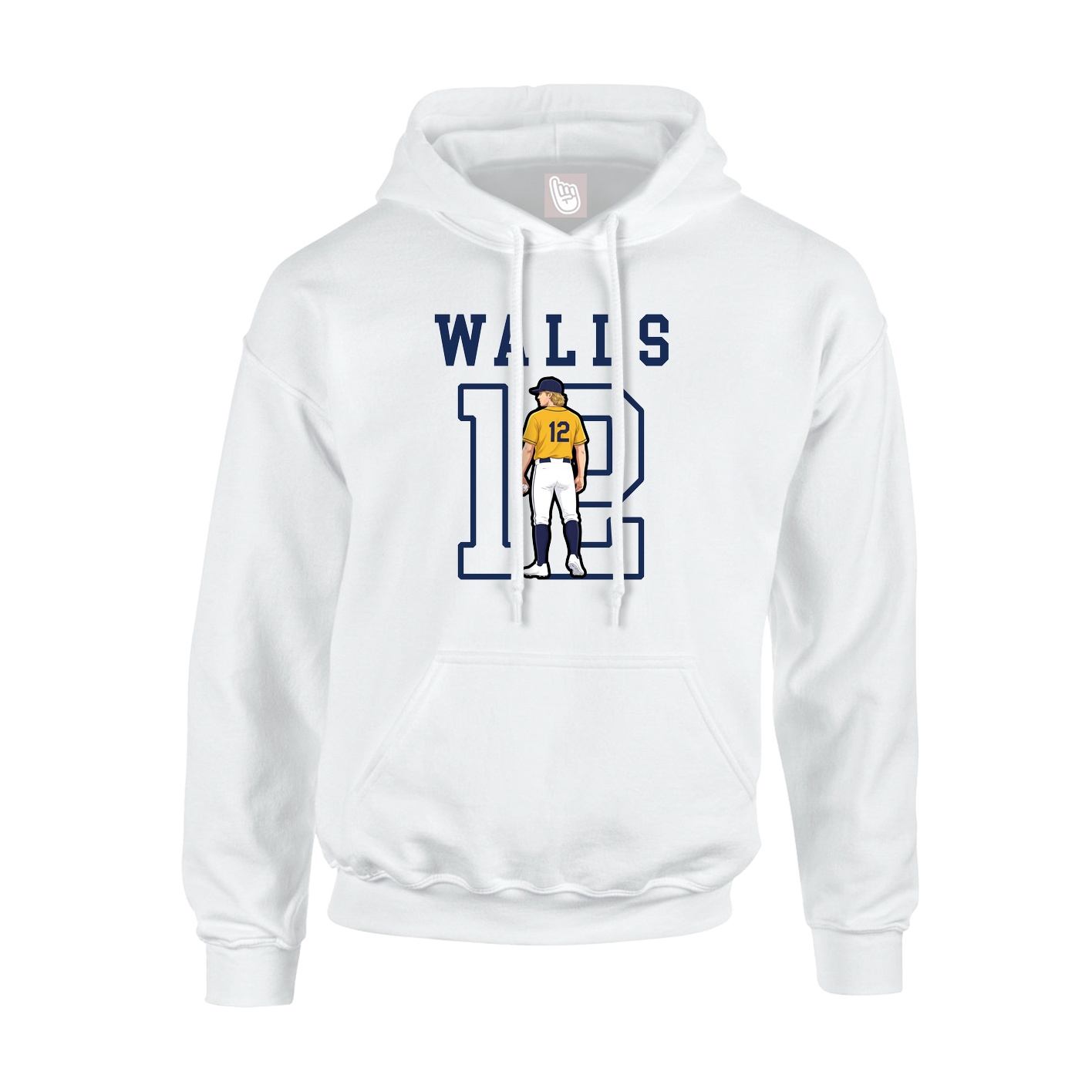 Youth Hoodie — Shirsey in White