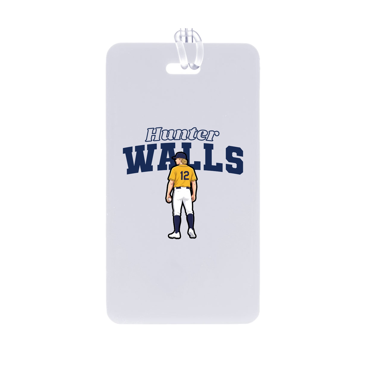 Bag Tag — Name Arch in Classic