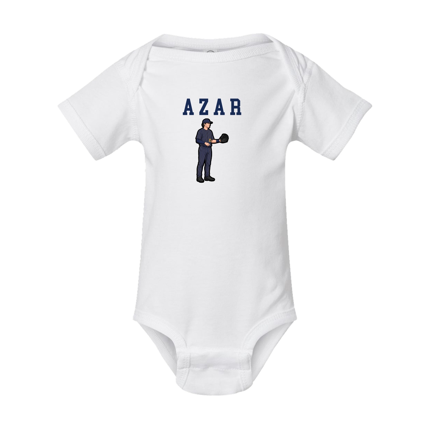 Baby Onesie — Shirsey in White
