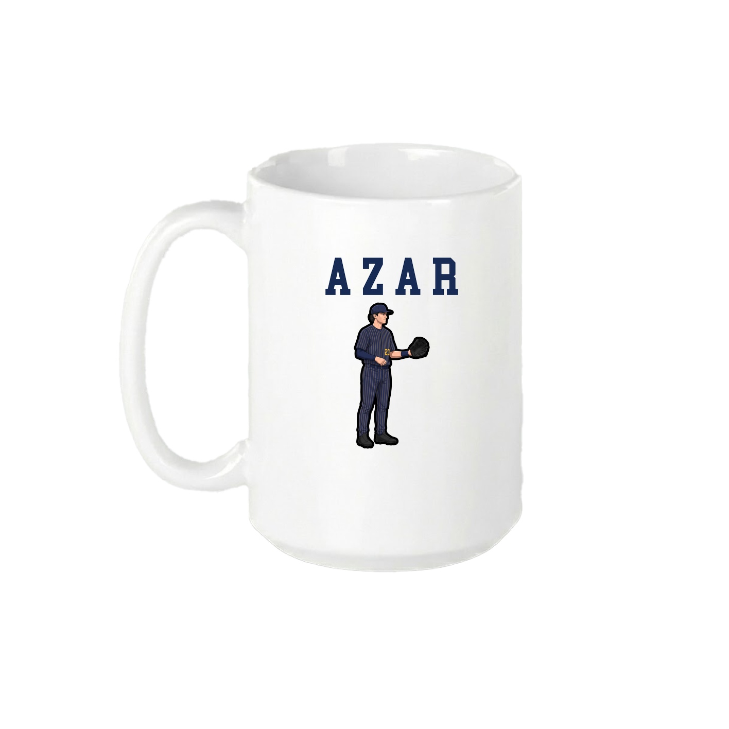 15oz Coffee Mug — Shirsey in White