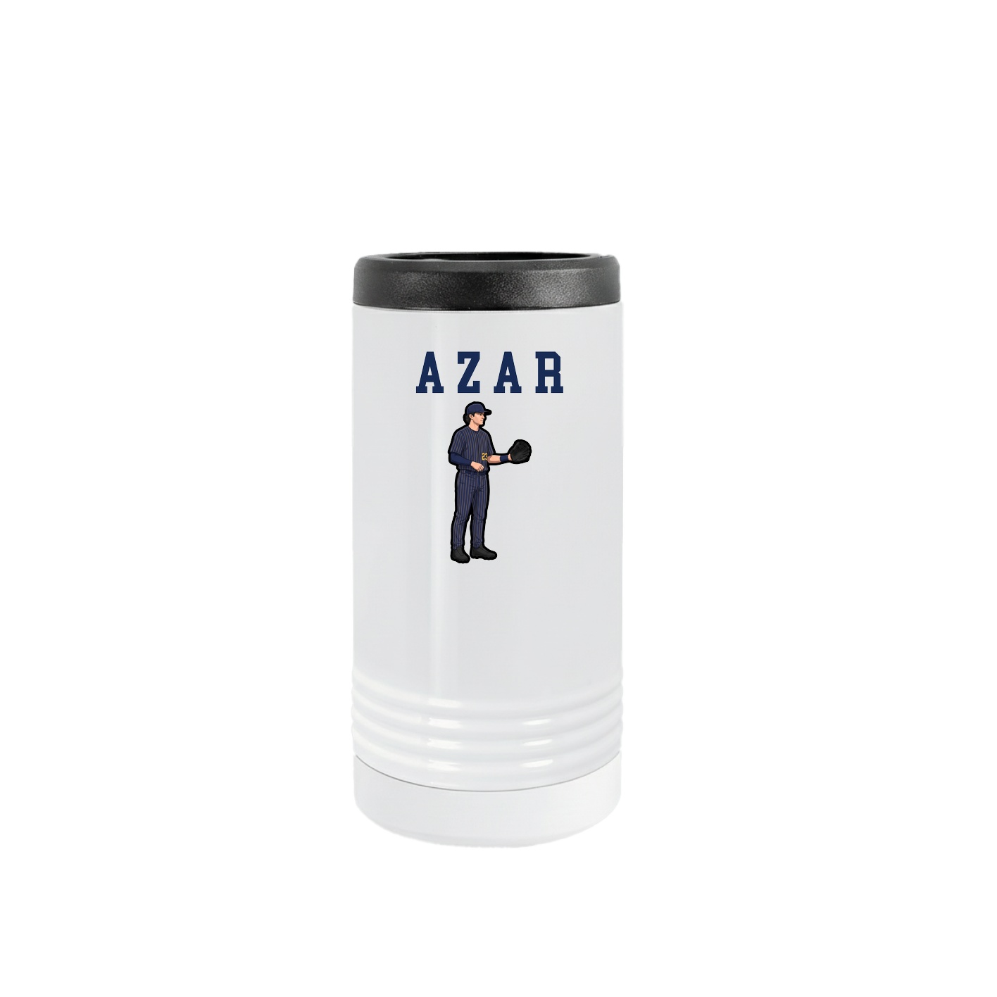 Slim Beverage Holder — Shirsey in White
