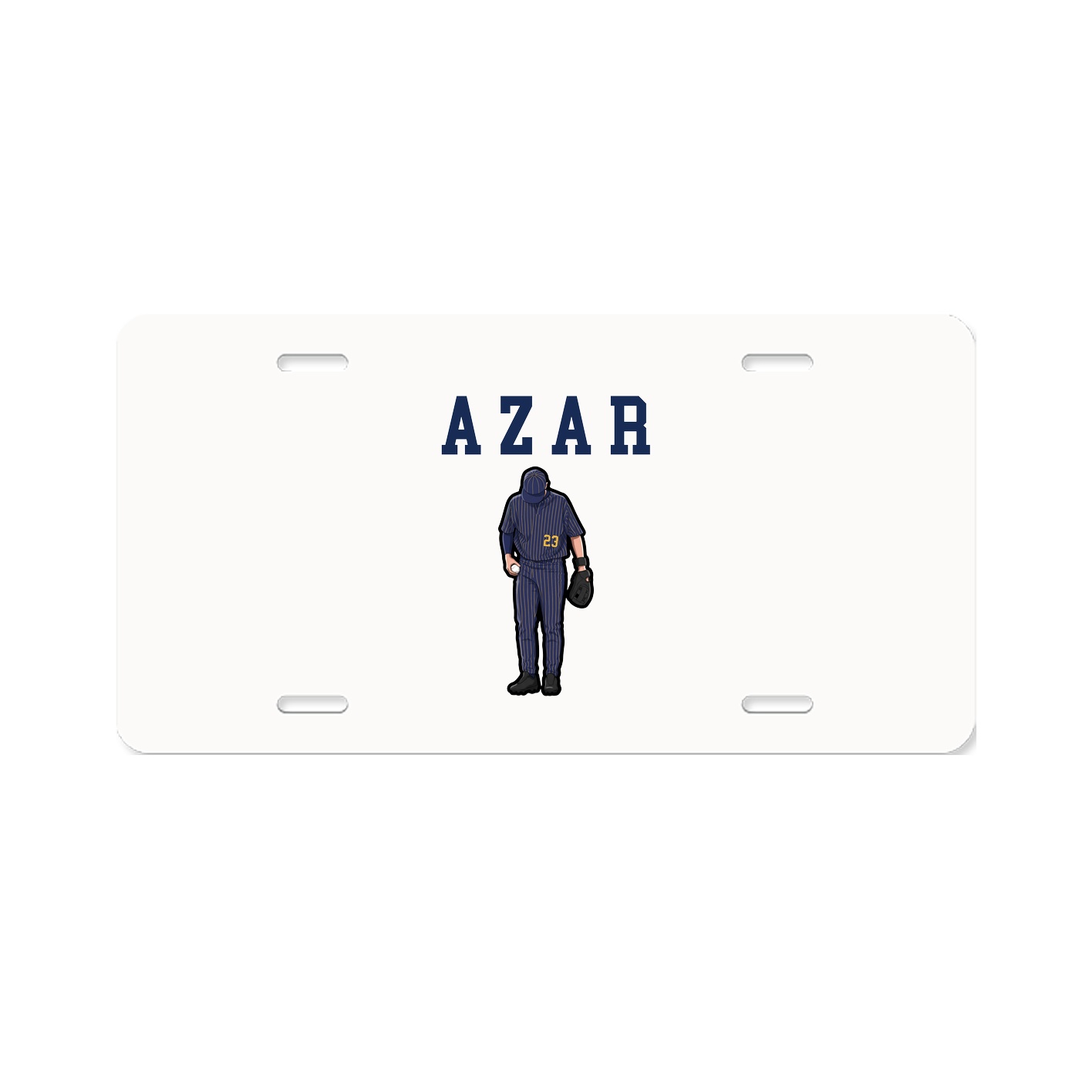 License Plate — Shirsey in Classic