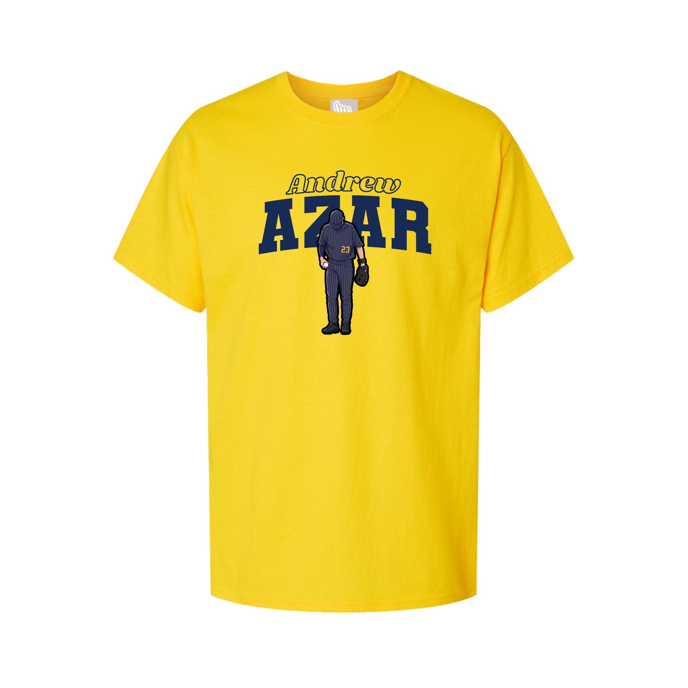 Tee — Name Arch in Gold