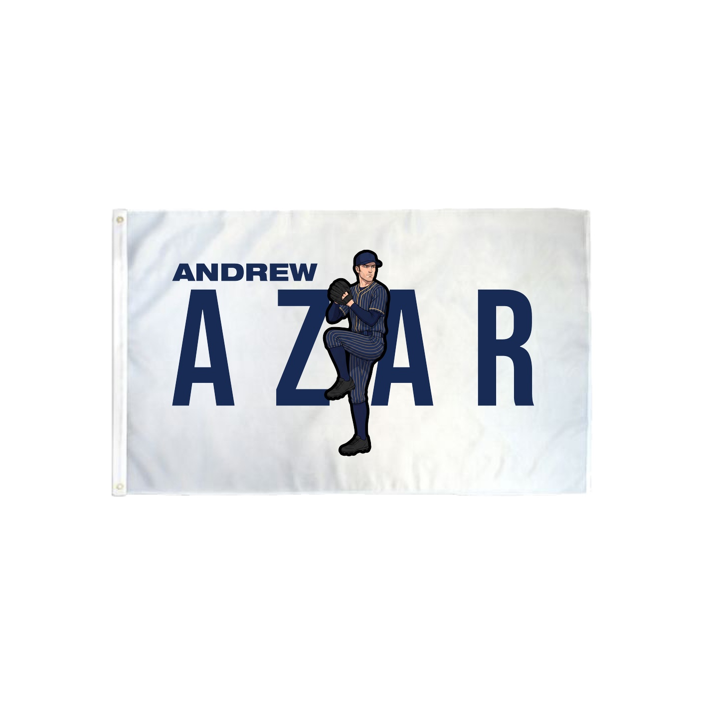 3x5 Flag — Player Name in Classic