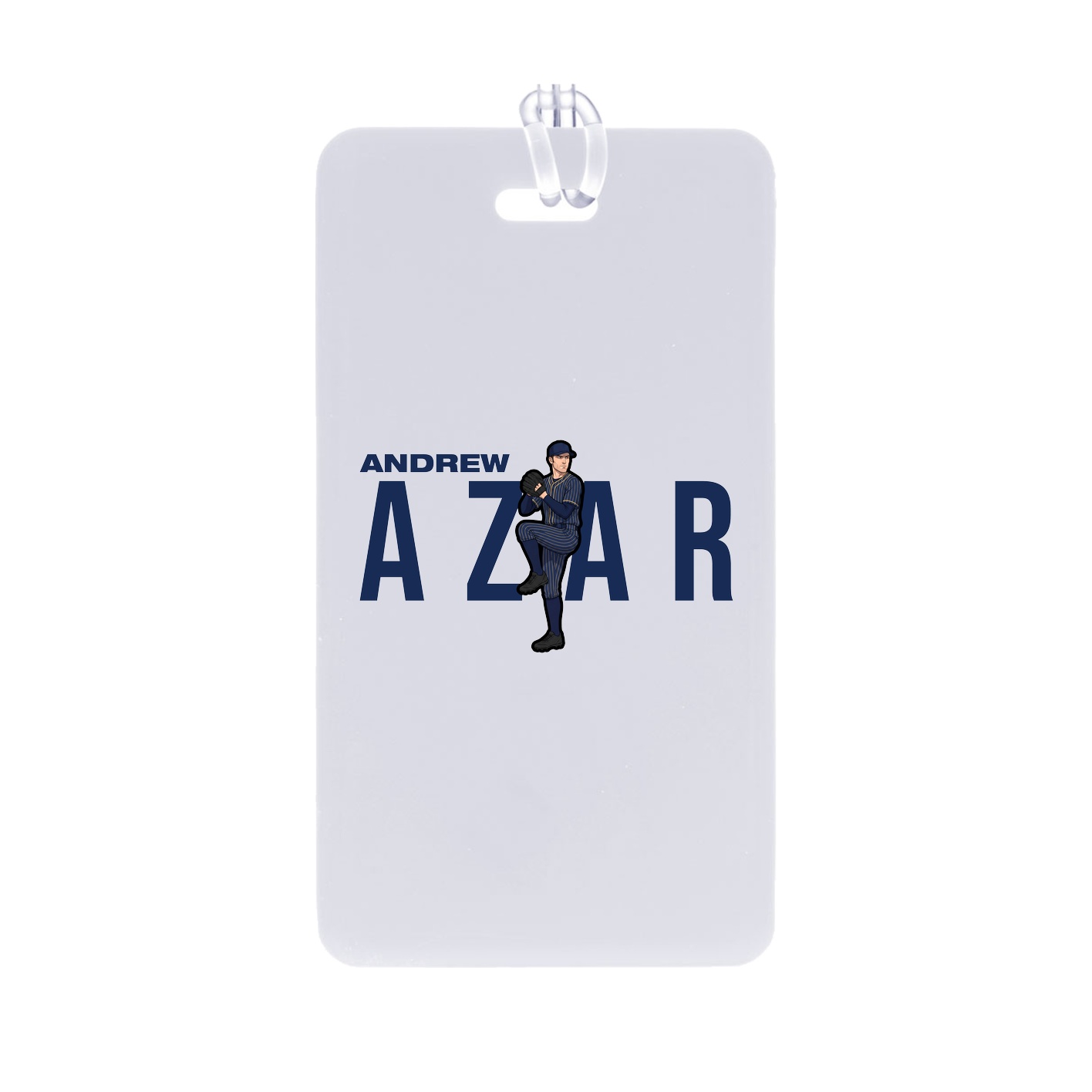 Bag Tag — Player Name in Classic