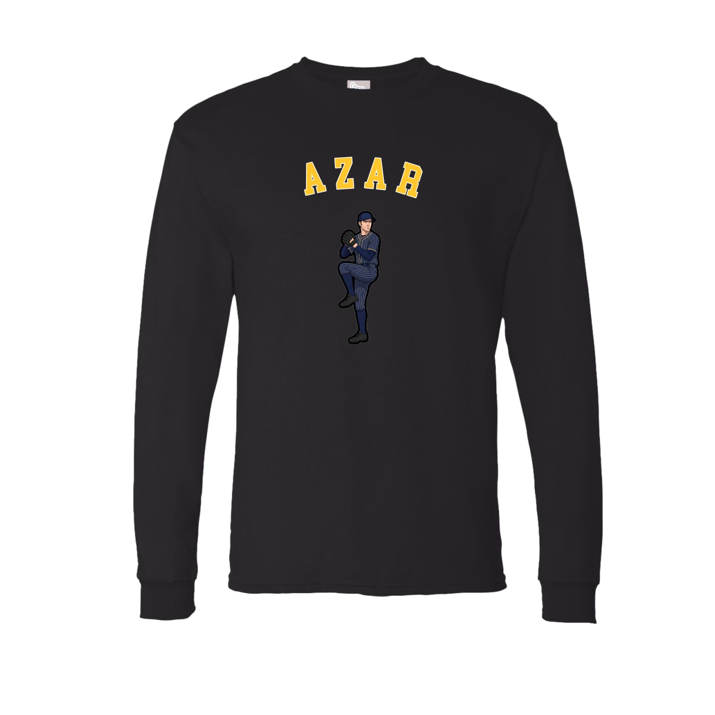 Long Sleeve Tee — Shirsey Arch in Black