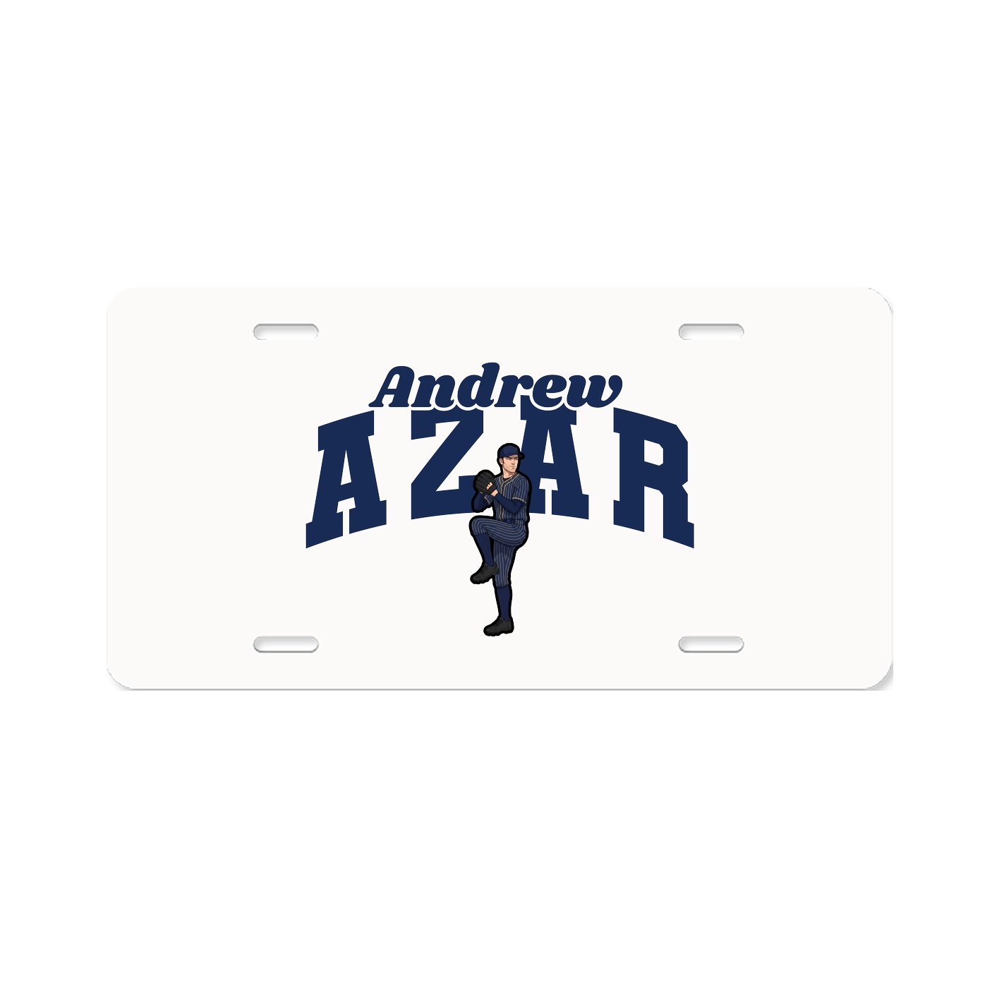 License Plate — Signature Arch in Classic