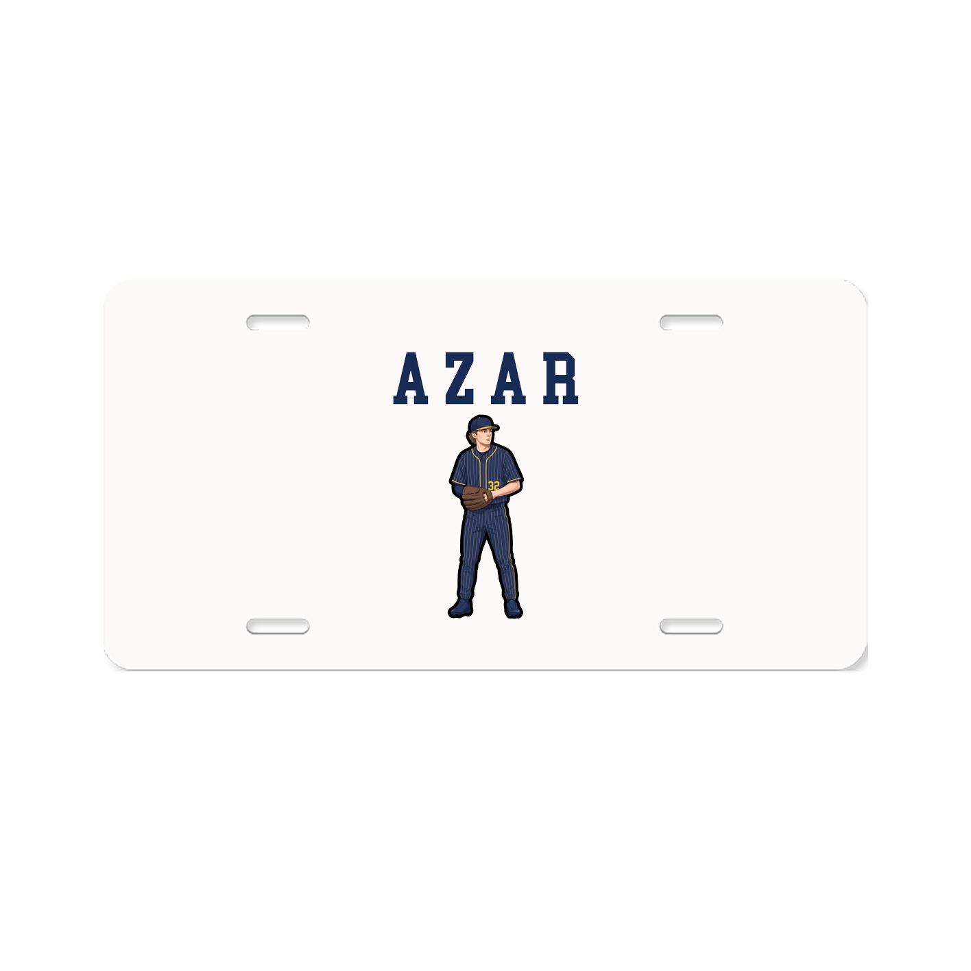 License Plate — Shirsey in Classic