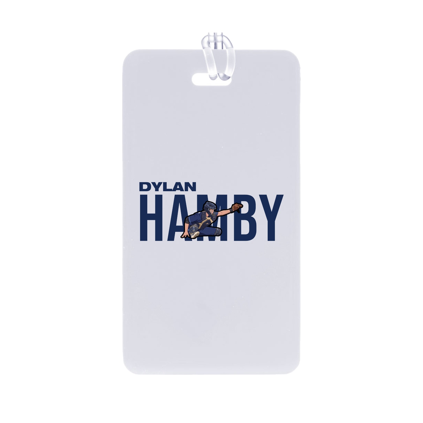 Bag Tag — Player Name in Classic