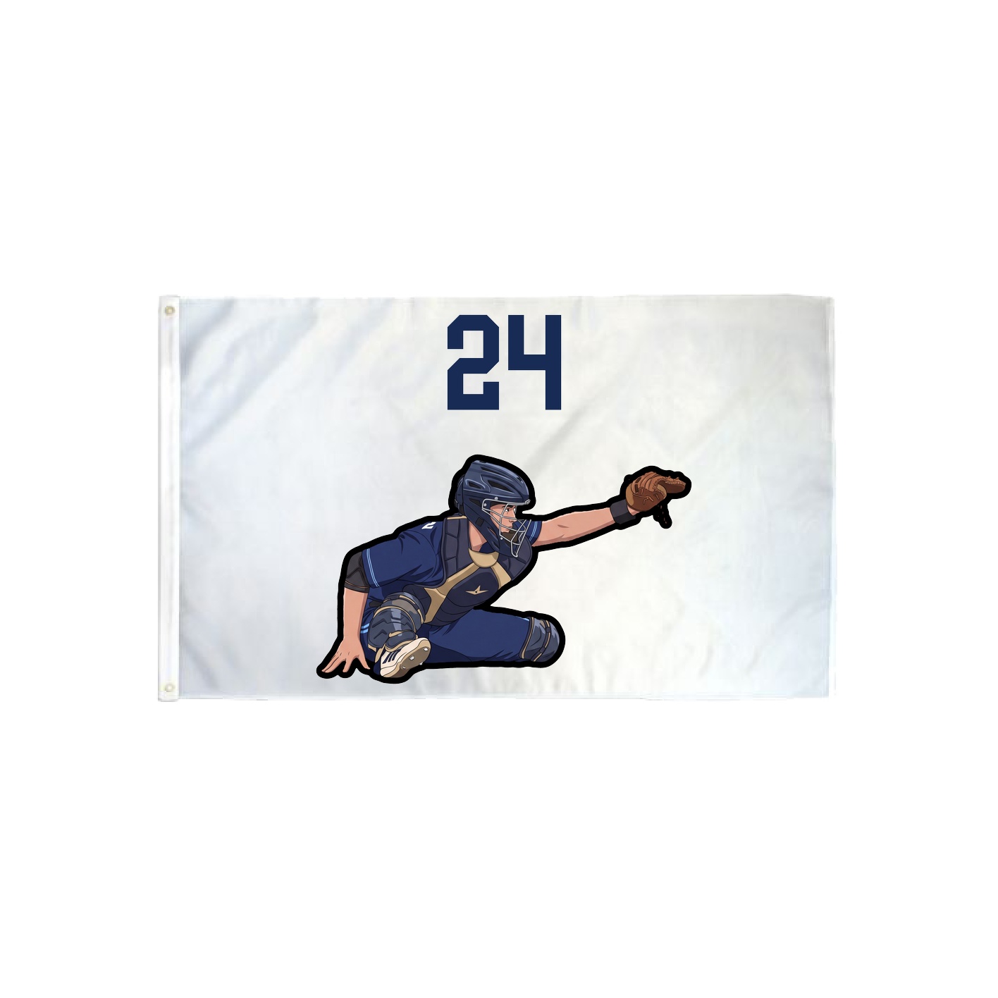3x5 Flag — Number Top in Classic