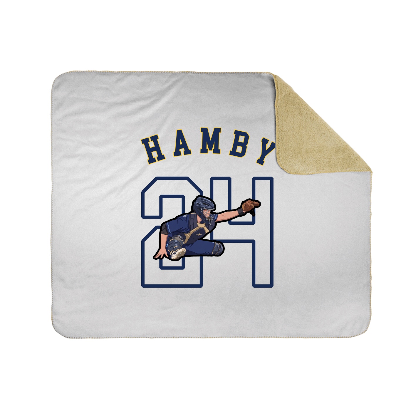 Throw Blanket — Shirsey Arch in White