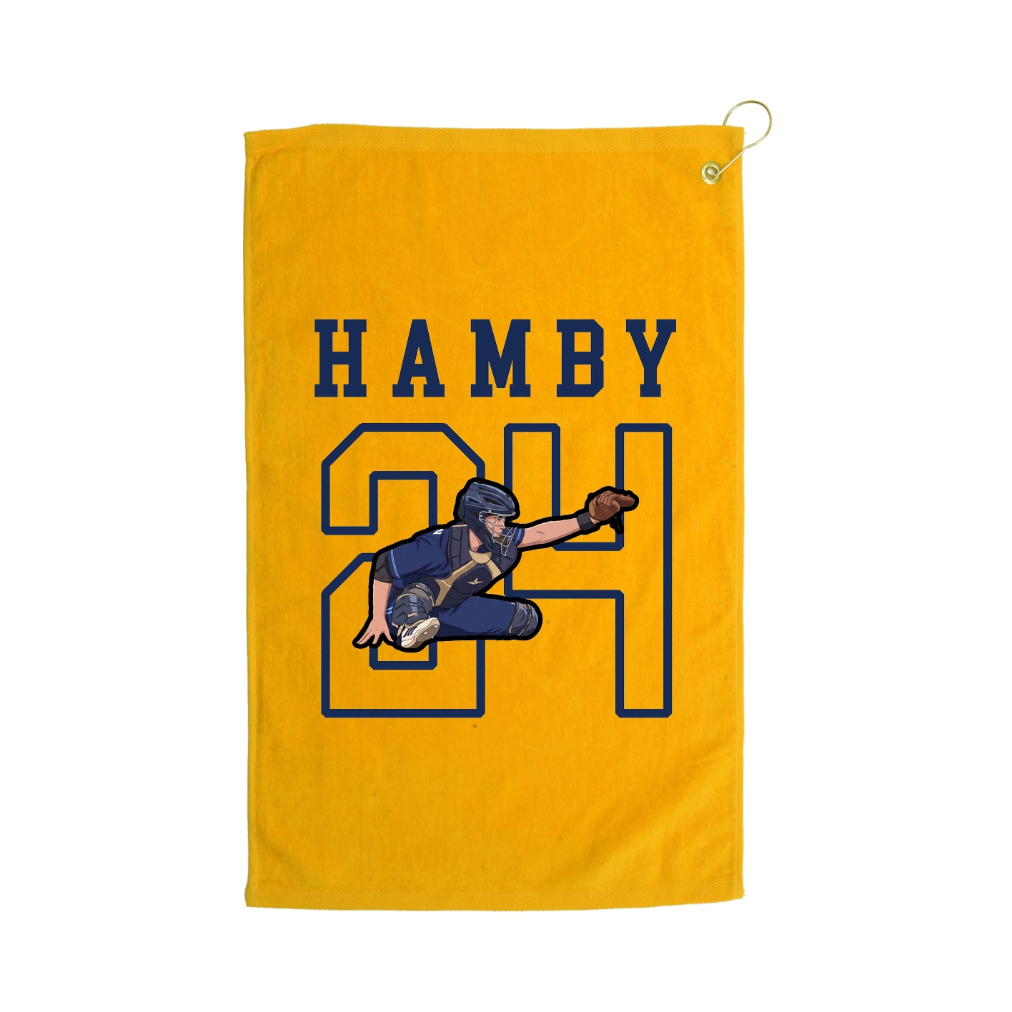 Golf Towel — Shirsey in Gold