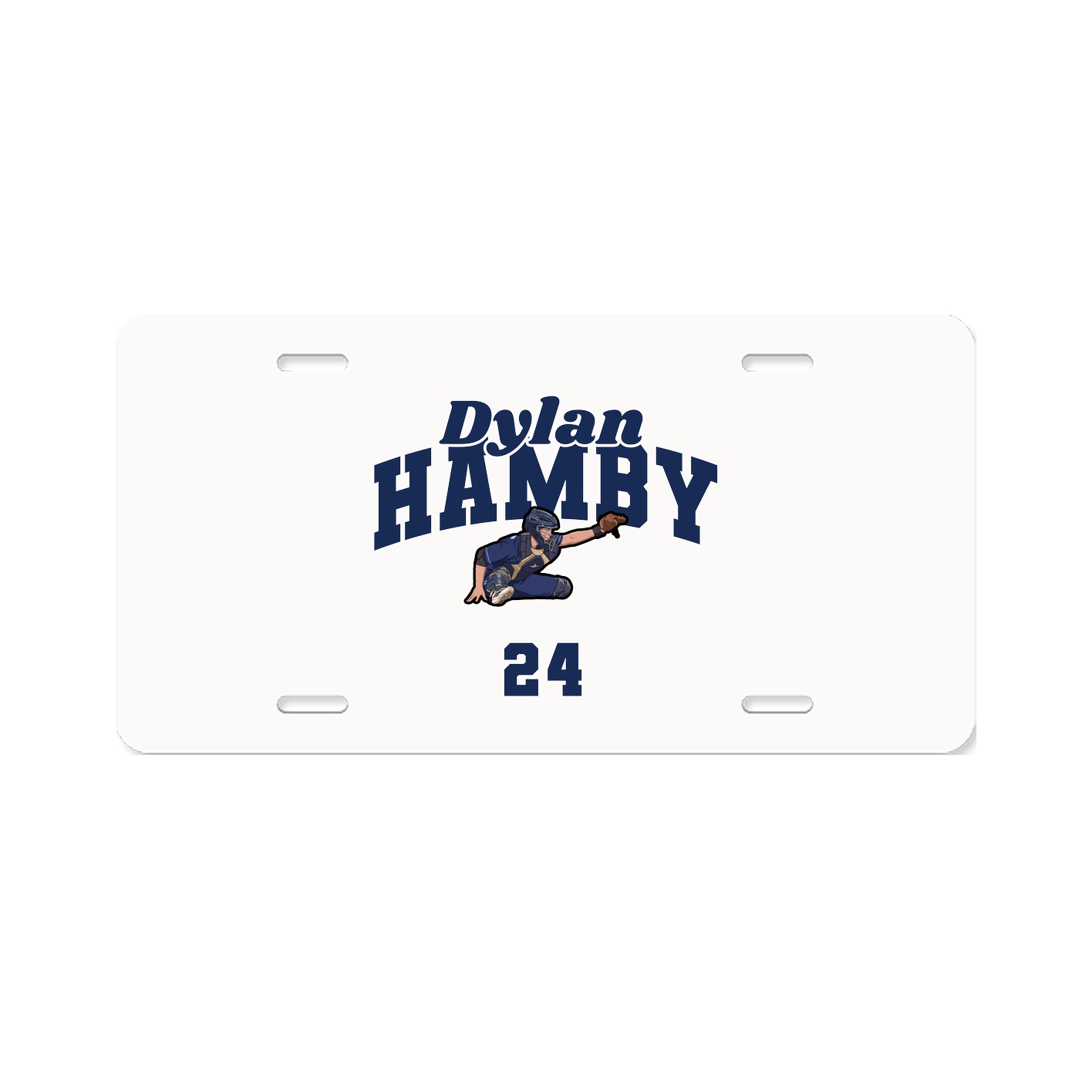 License Plate — Signature Arch in Classic