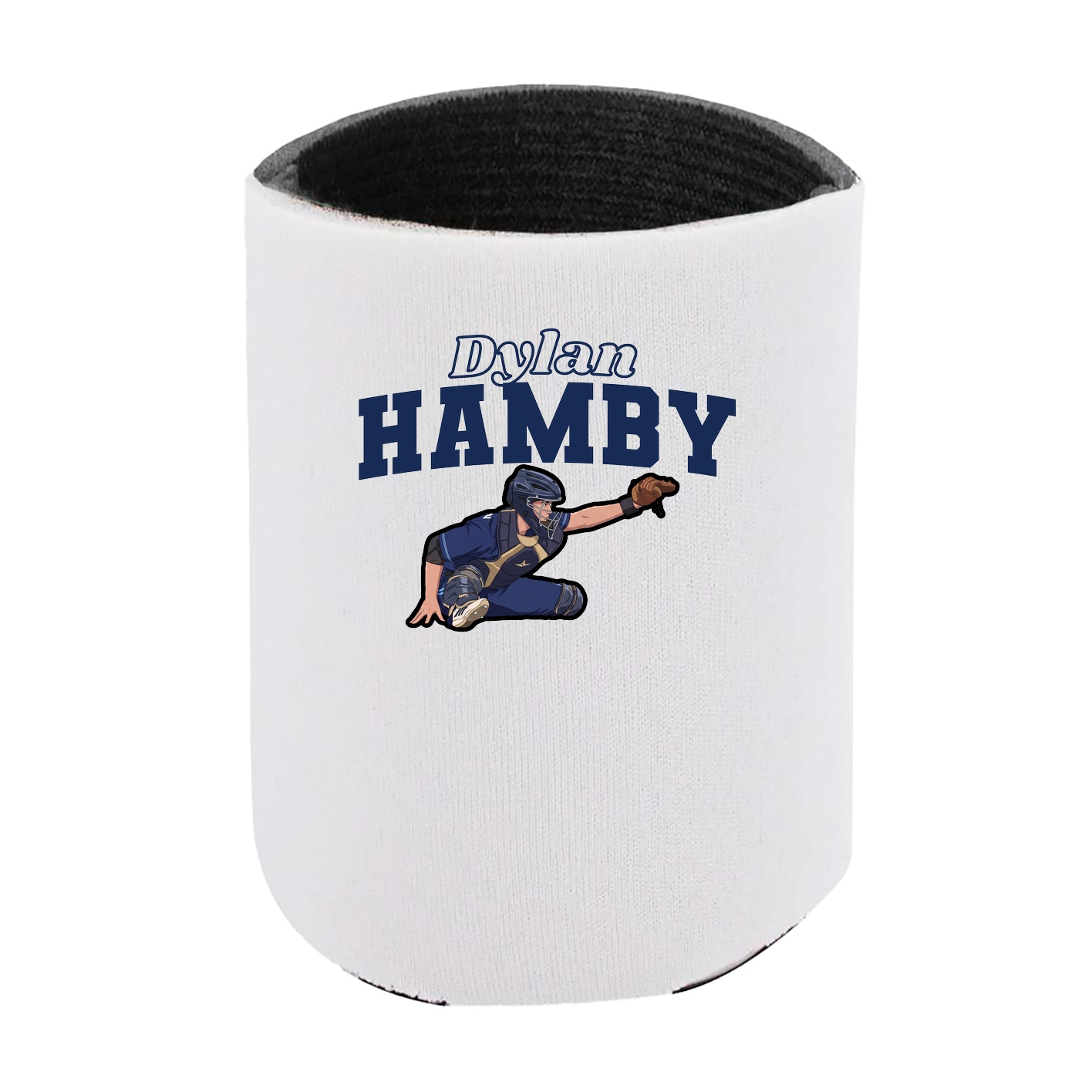 Can Holder — Name Arch in White