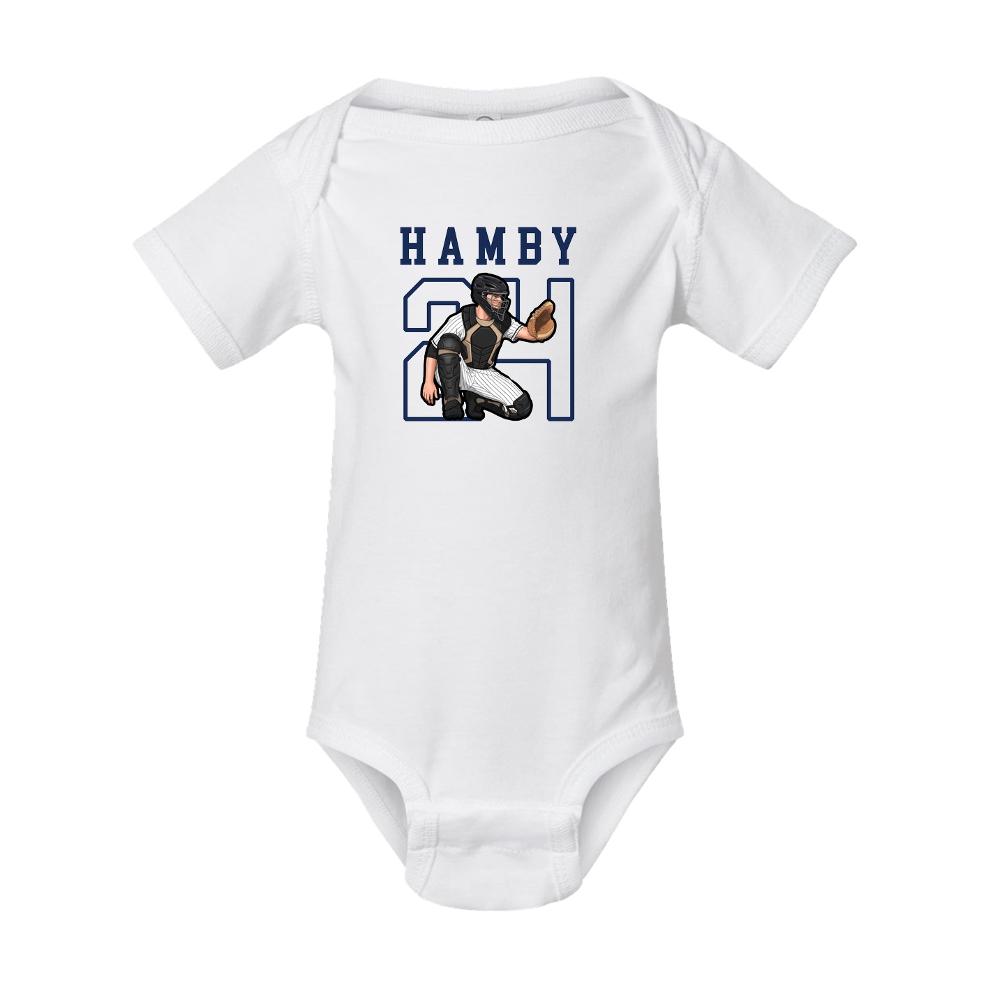 Baby Onesie — Shirsey in White