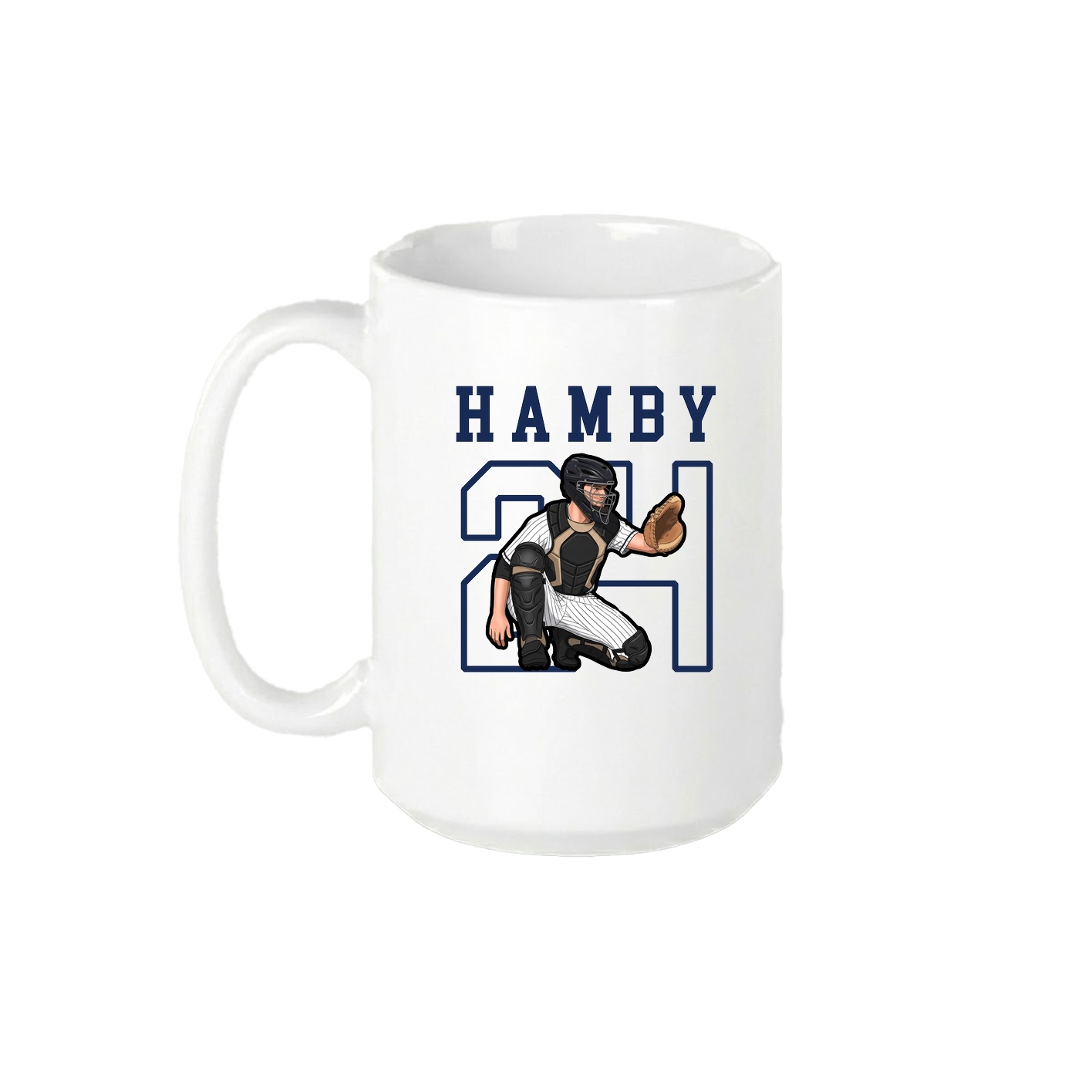 15oz Coffee Mug — Shirsey in White