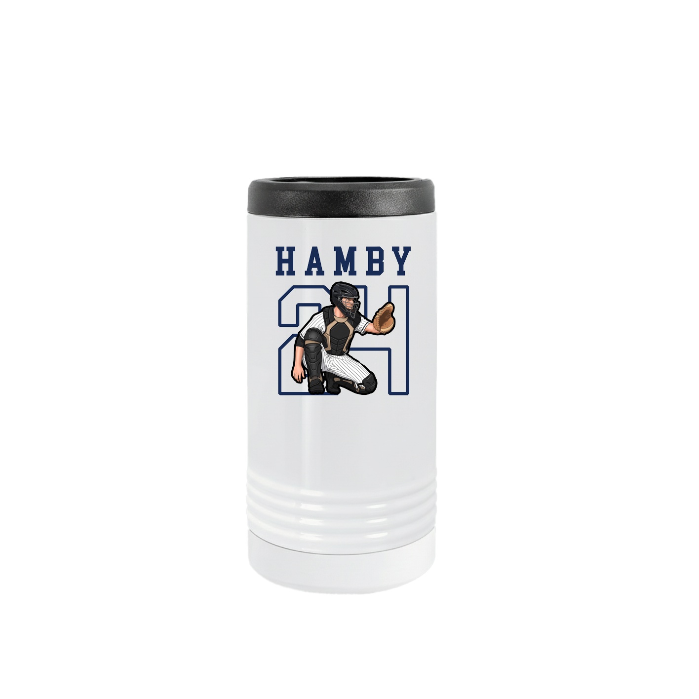 Slim Beverage Holder — Shirsey in White