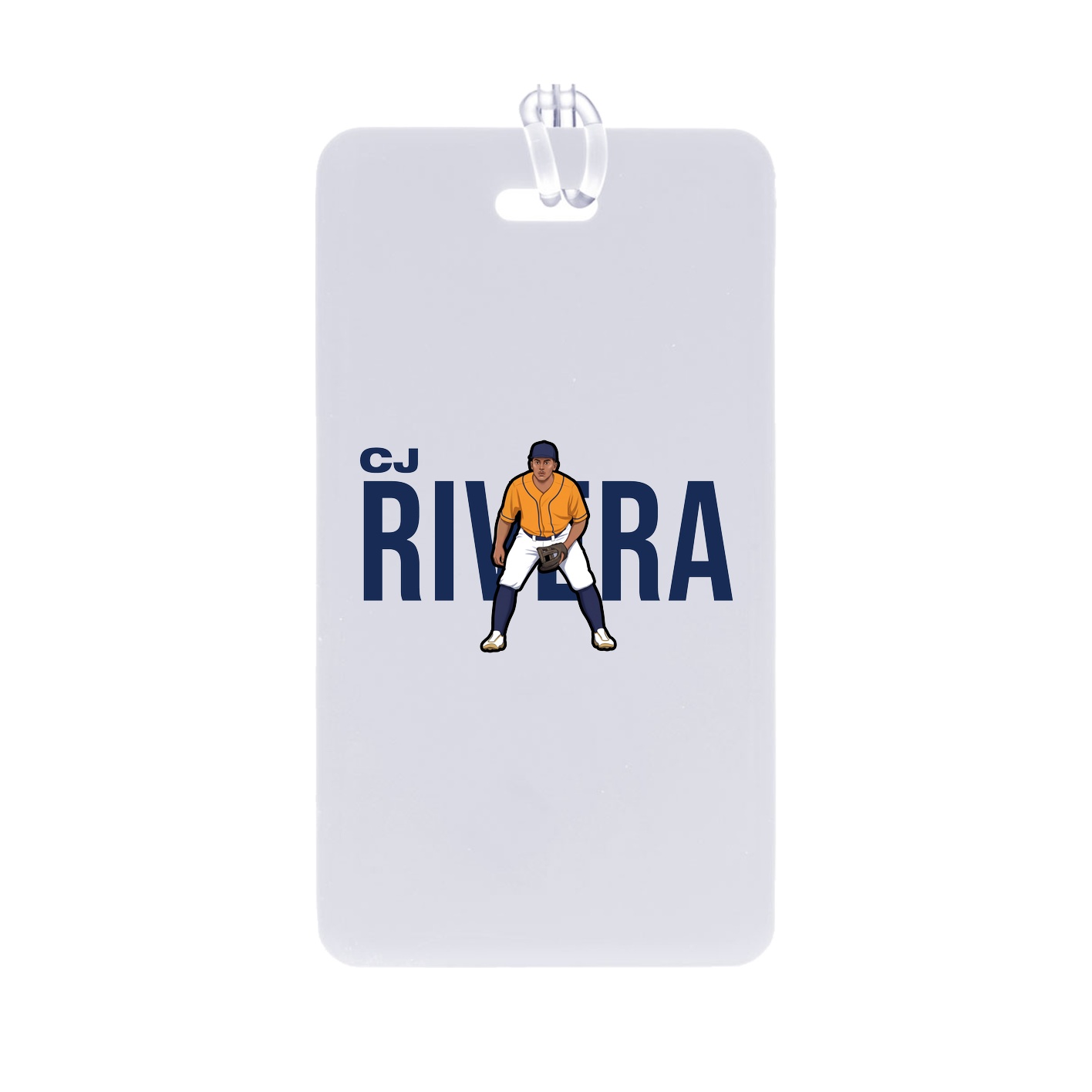 Bag Tag — Player Name in Classic