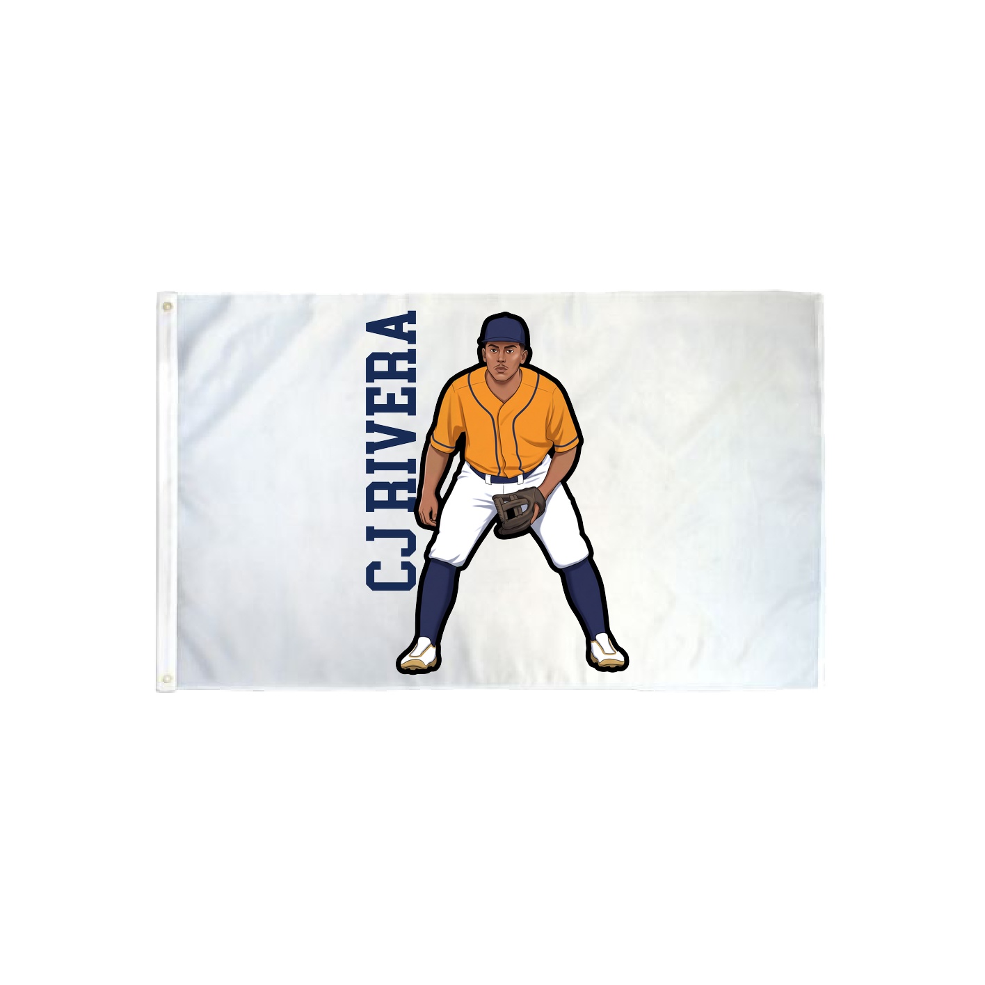 3x5 Flag — Name Vertical in Classic