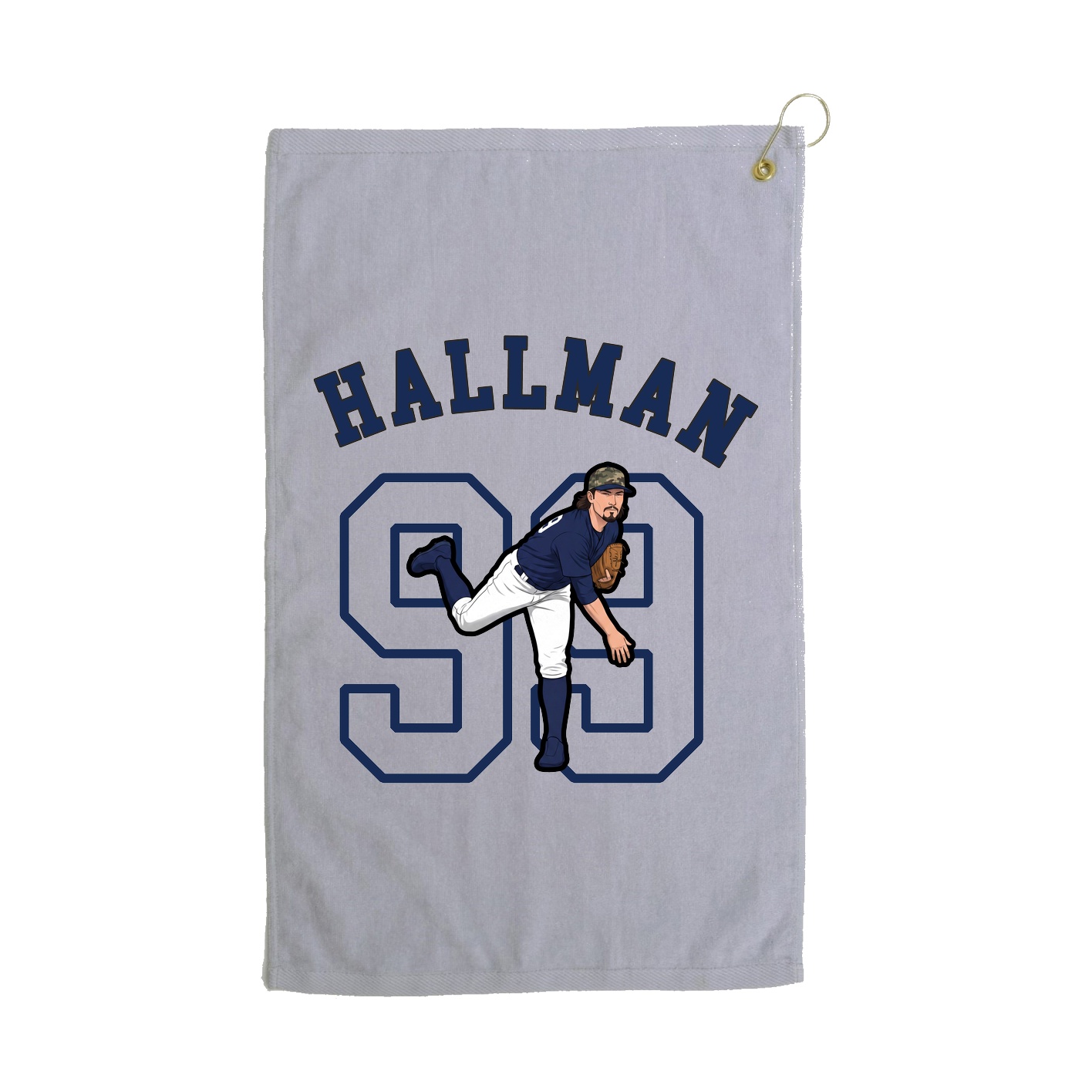 Golf Towel — Shirsey Arch in Grey
