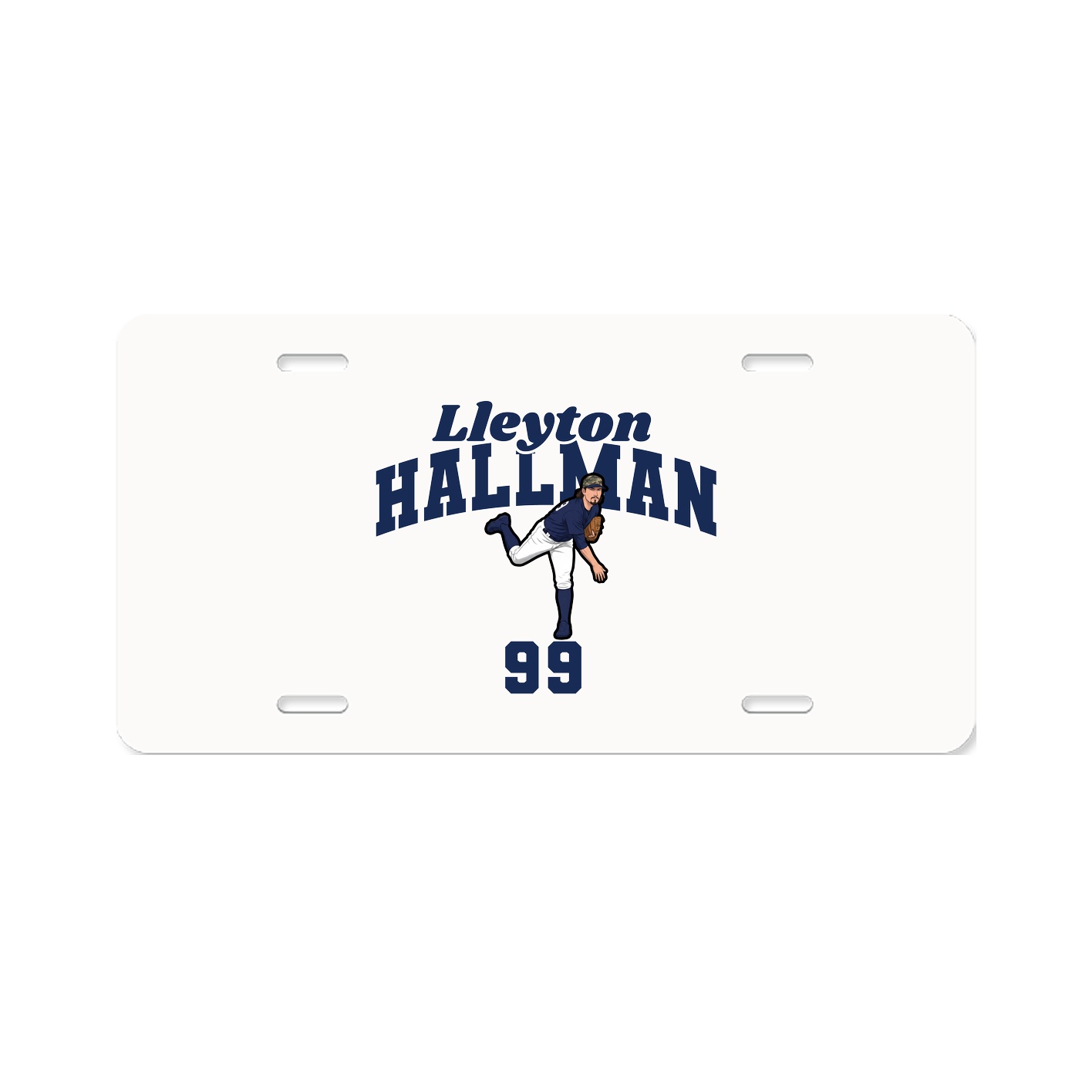 License Plate — Signature Arch in Classic